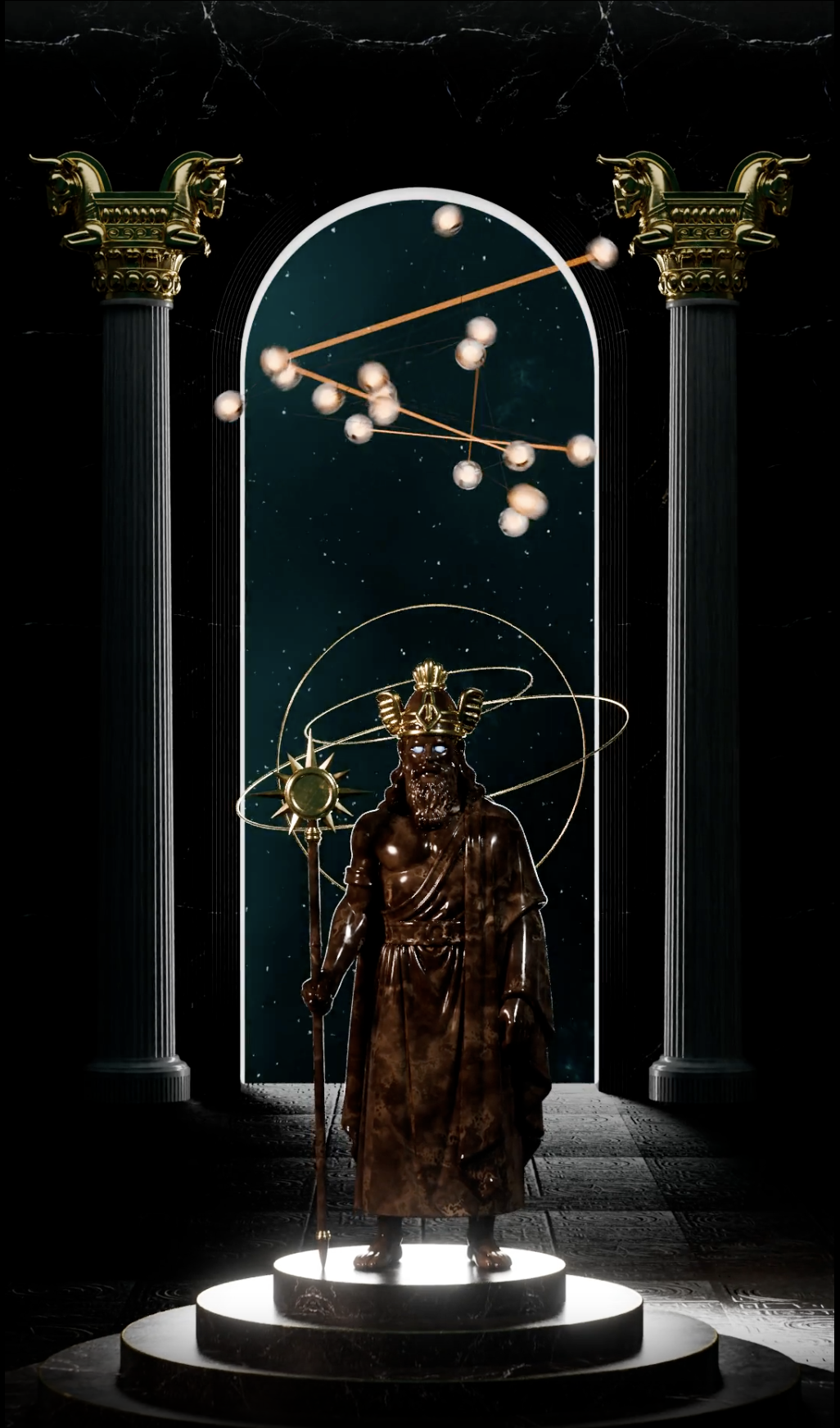 God Enlil artwork preview