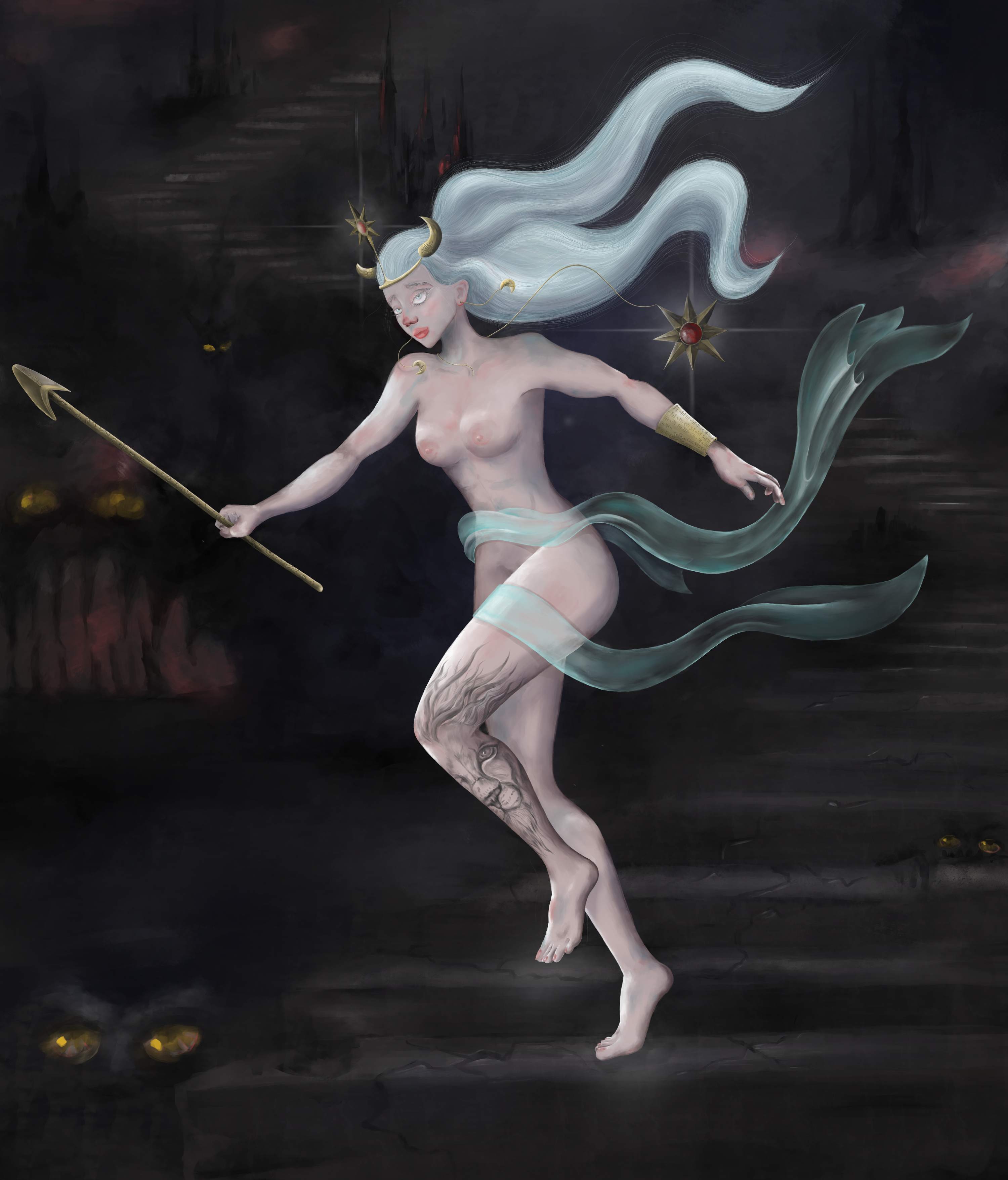 Inanna's Descent Into The Underworld artwork preview