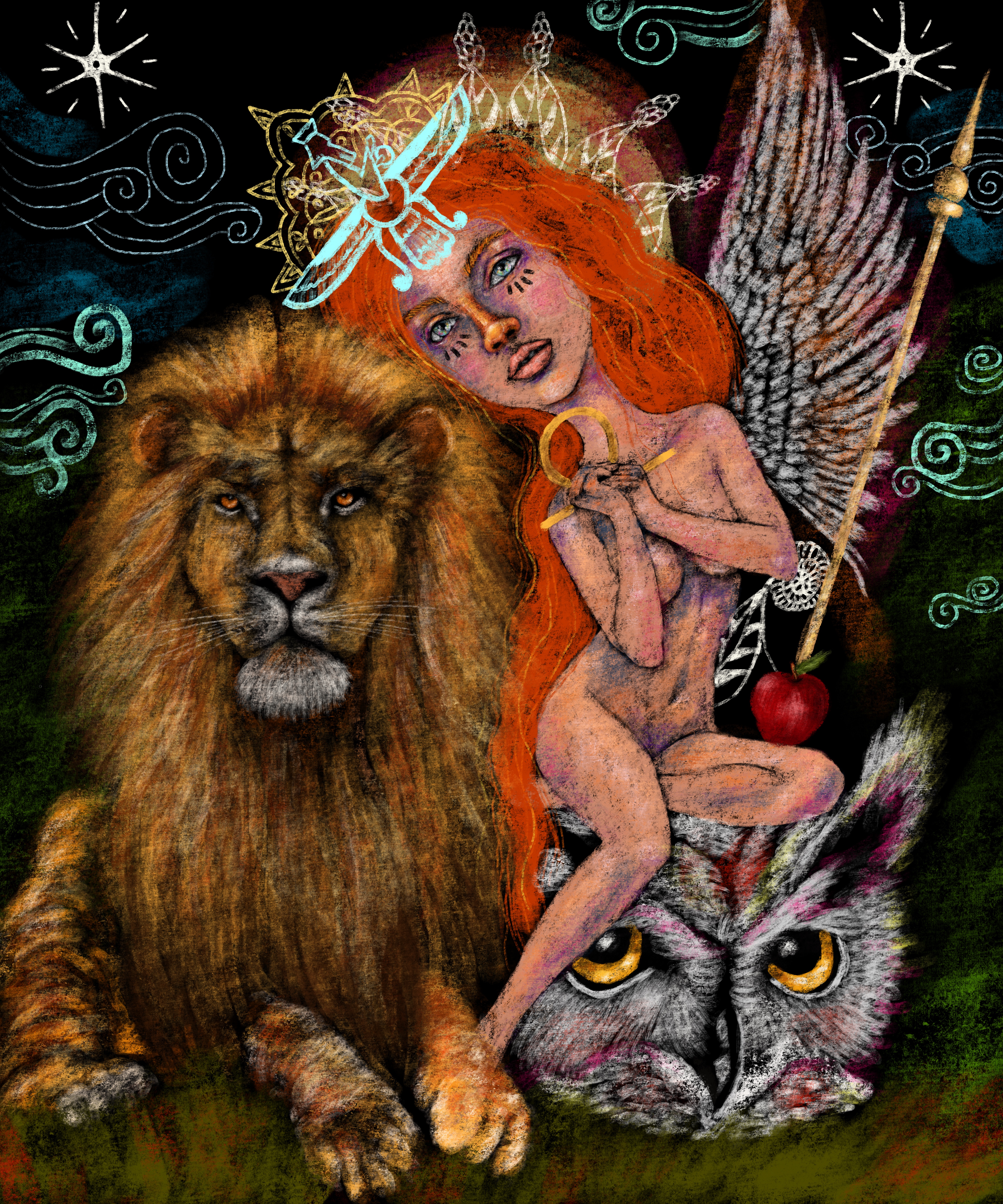 Goddess Inanna artwork preview