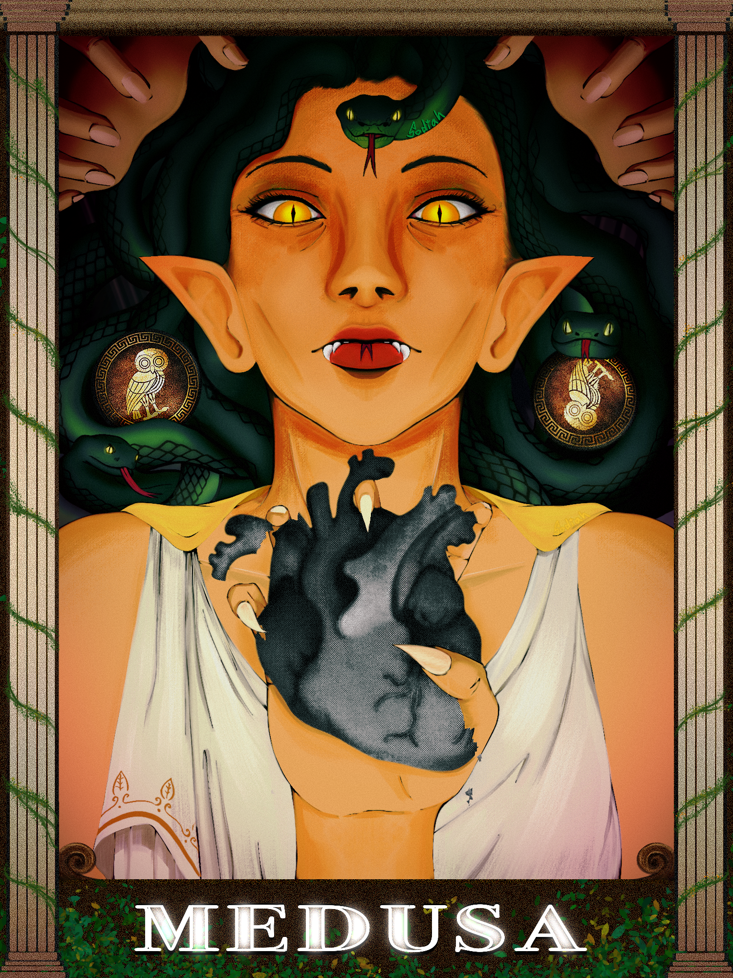 Medusa’s Black Heart artwork preview