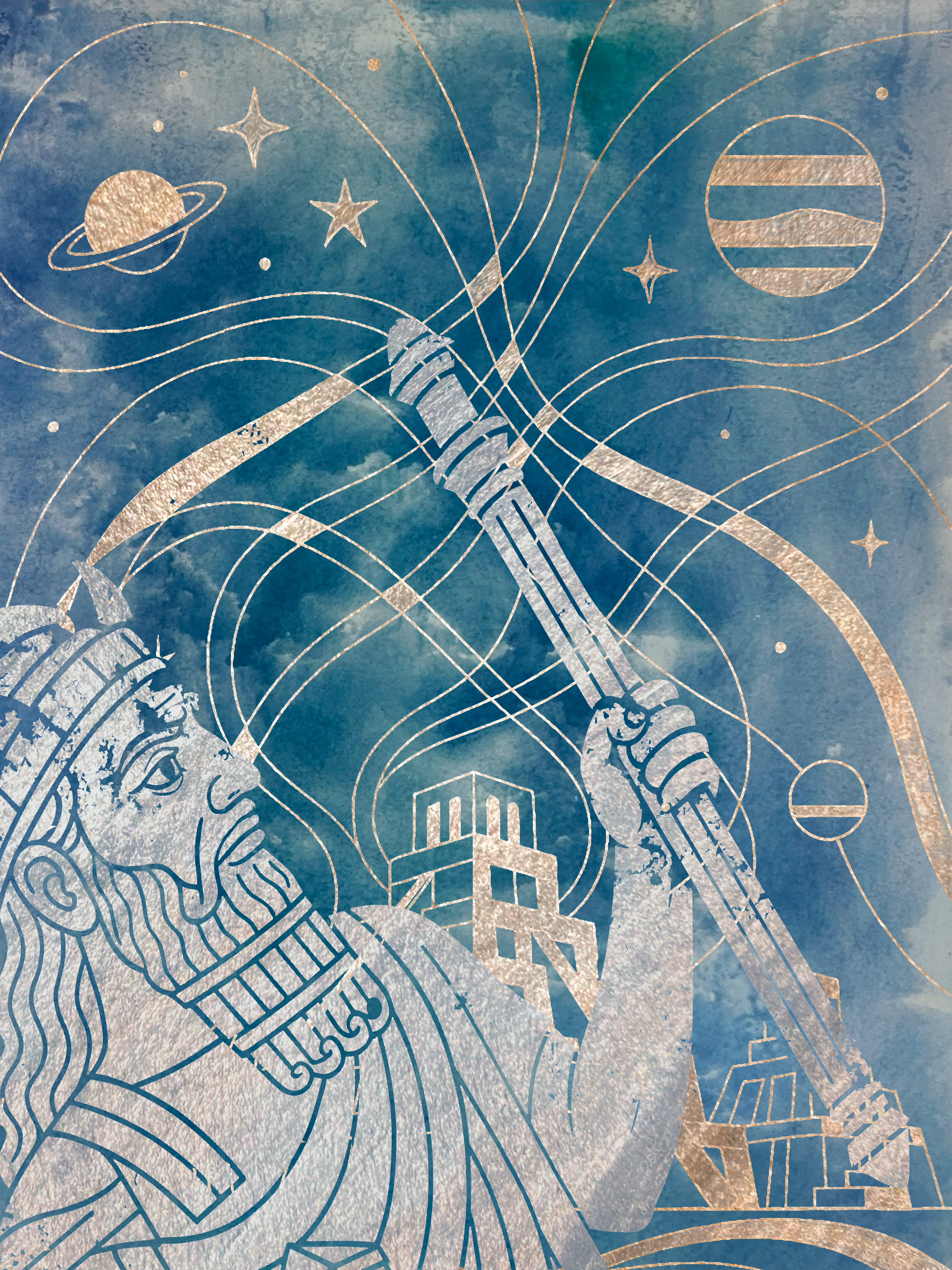 God Enki artwork preview