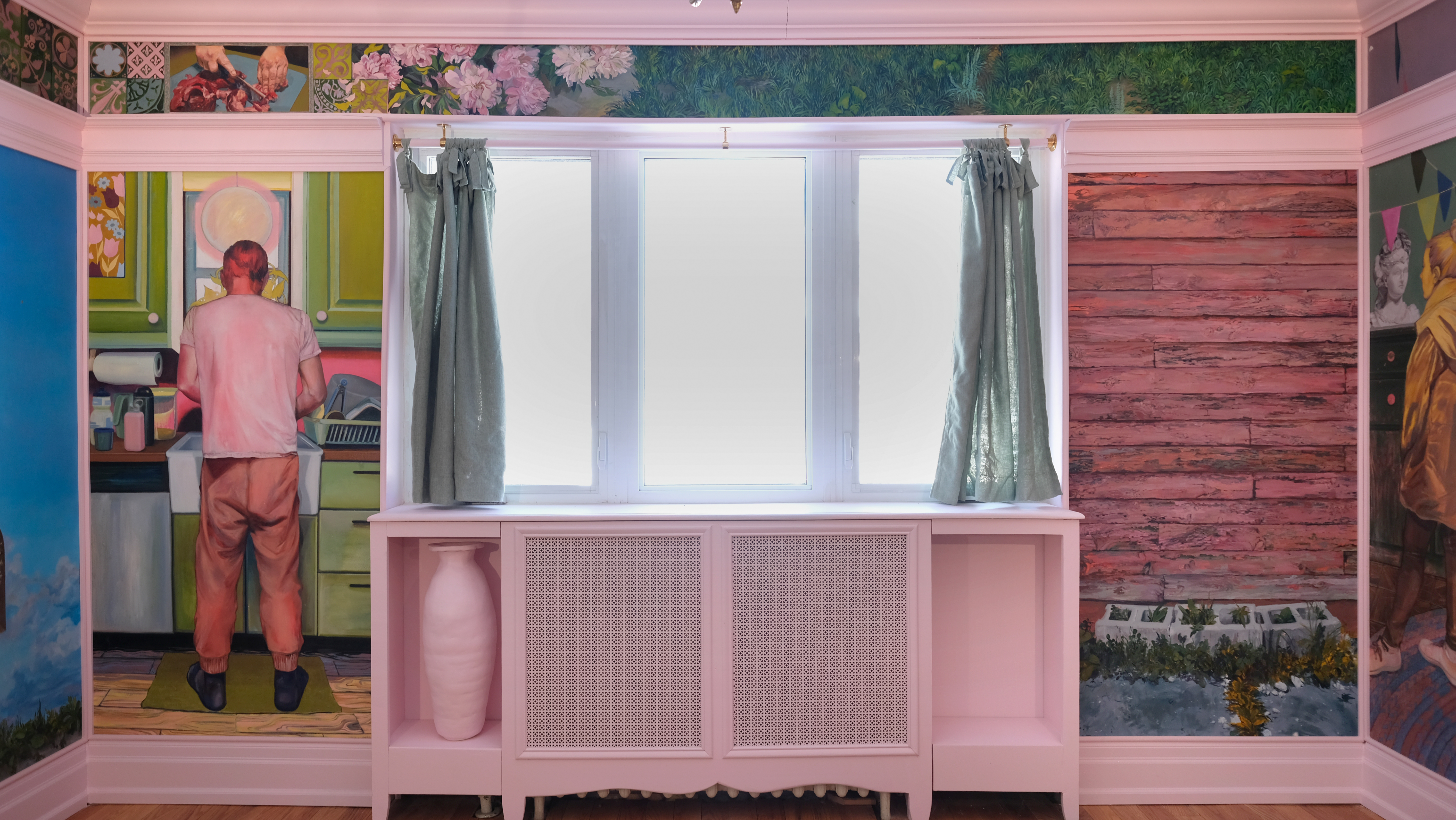 Reception + Artist Talk: Peony Room