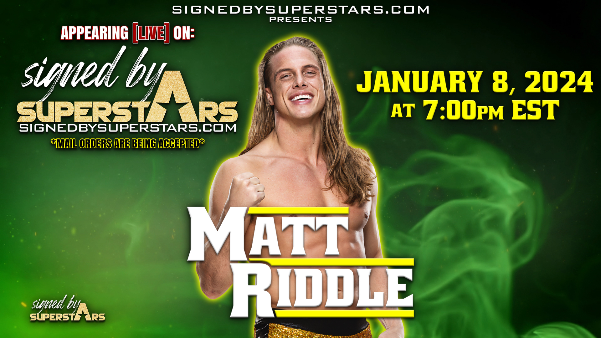 Event Calendar – Signed By Superstars