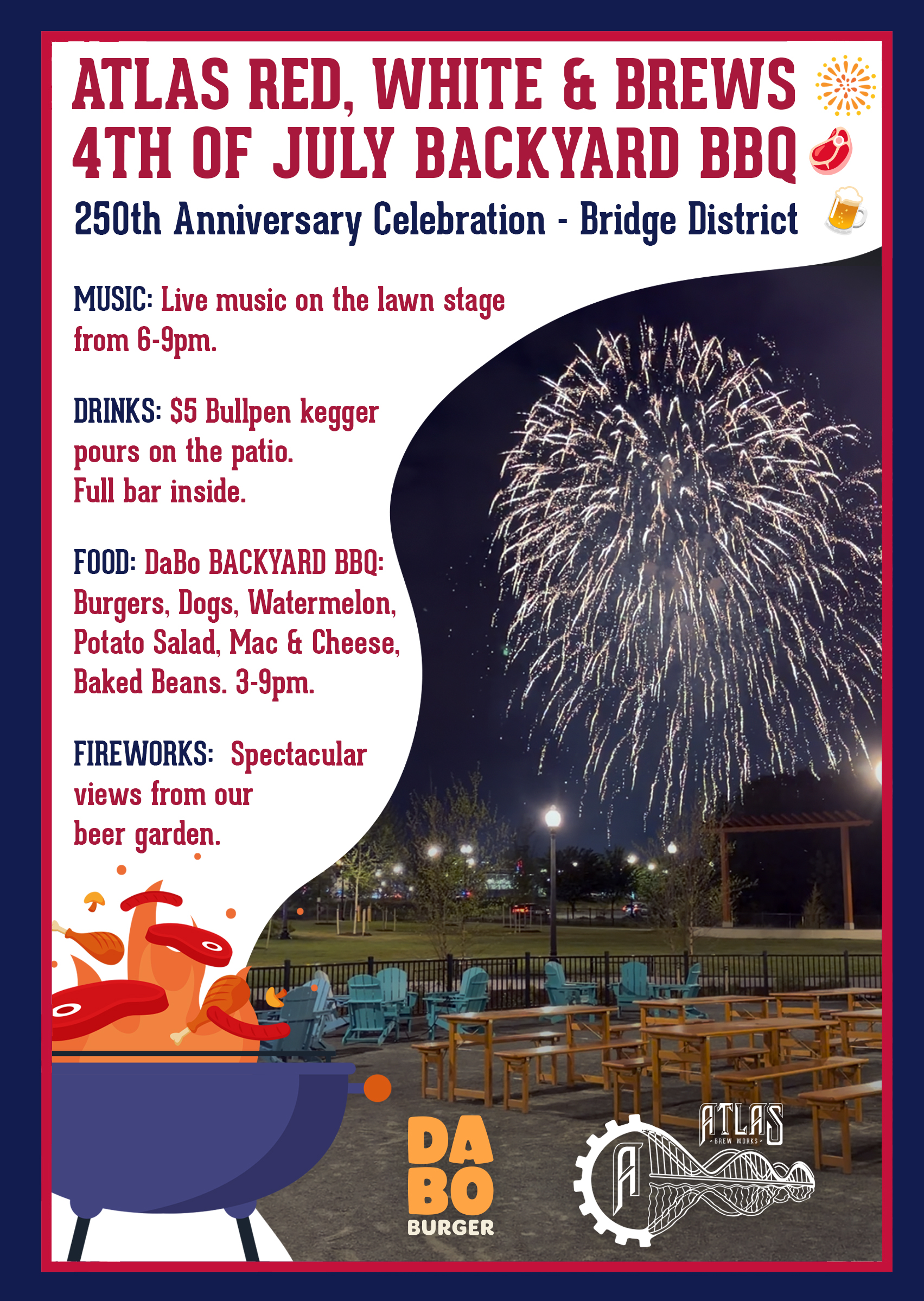 4th July Concert & Cookout