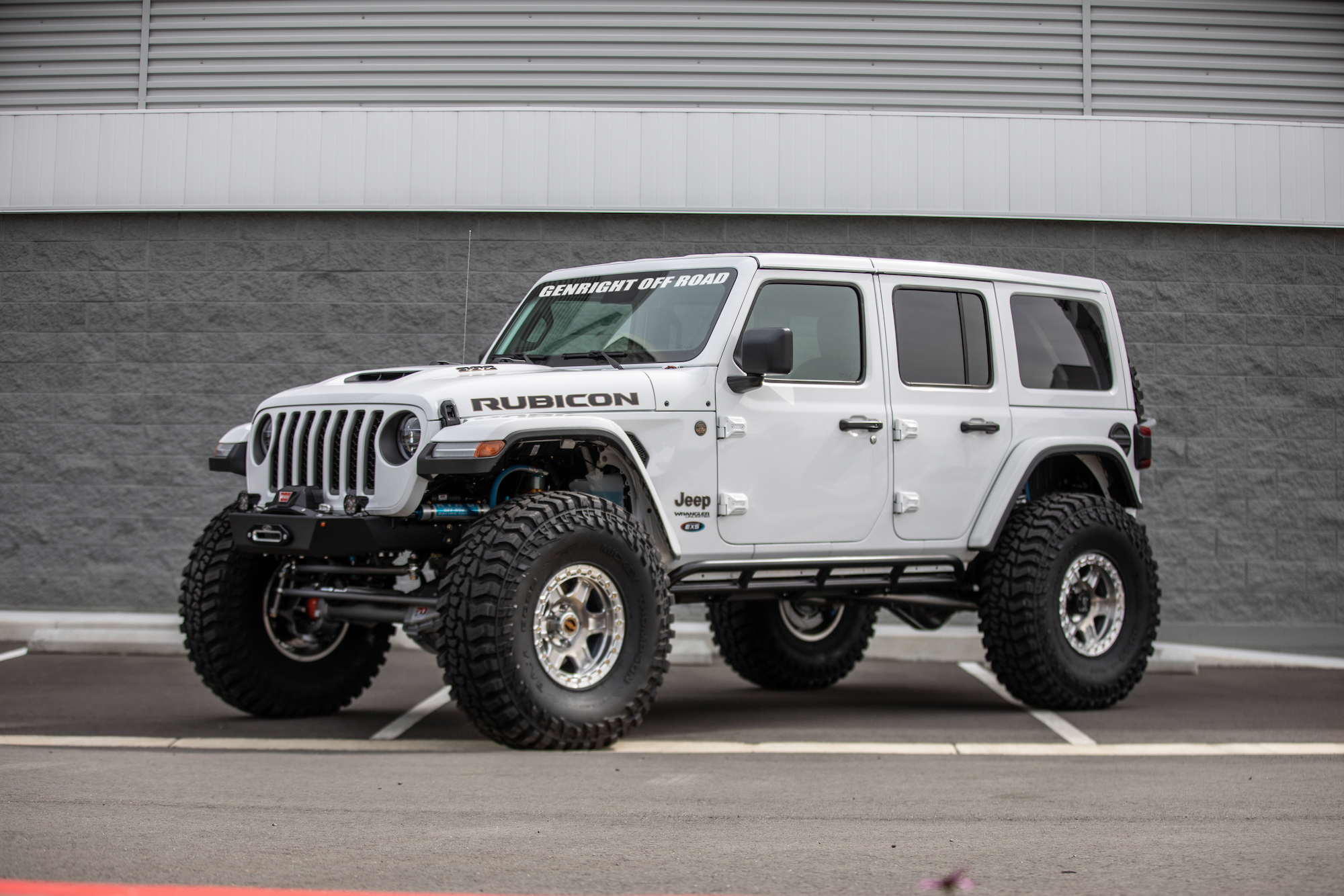 White 392 Jeep JL EXS | GenRight Off Road