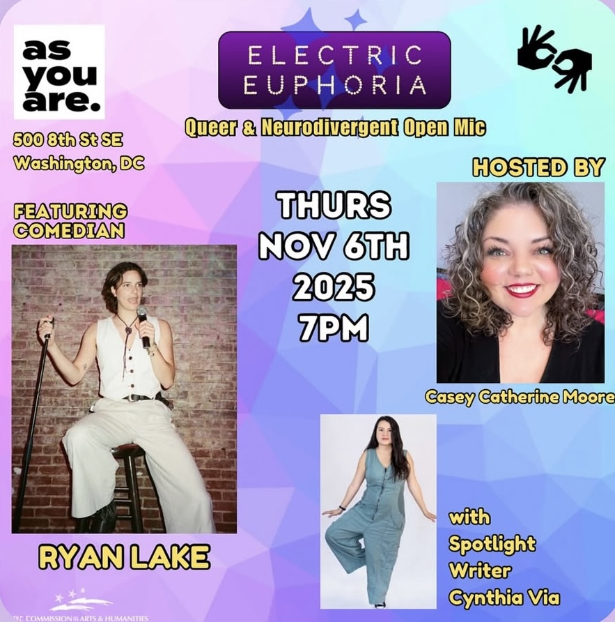 Electric Euphoria: Neurodivergent Open Mic