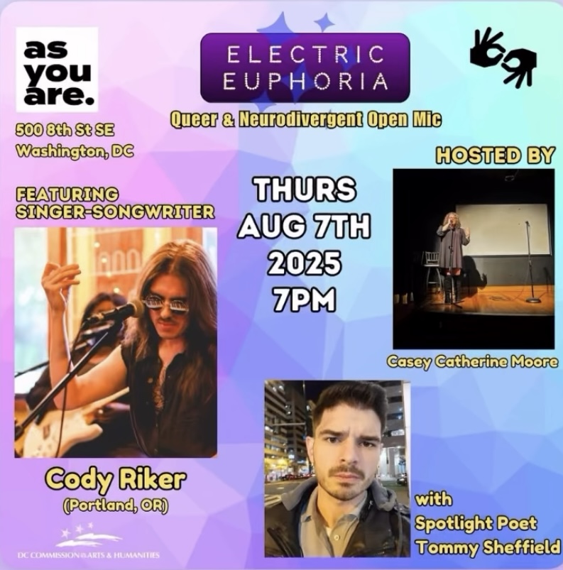 Electric Euphoria: Queer & Neurodivergent Open Mic