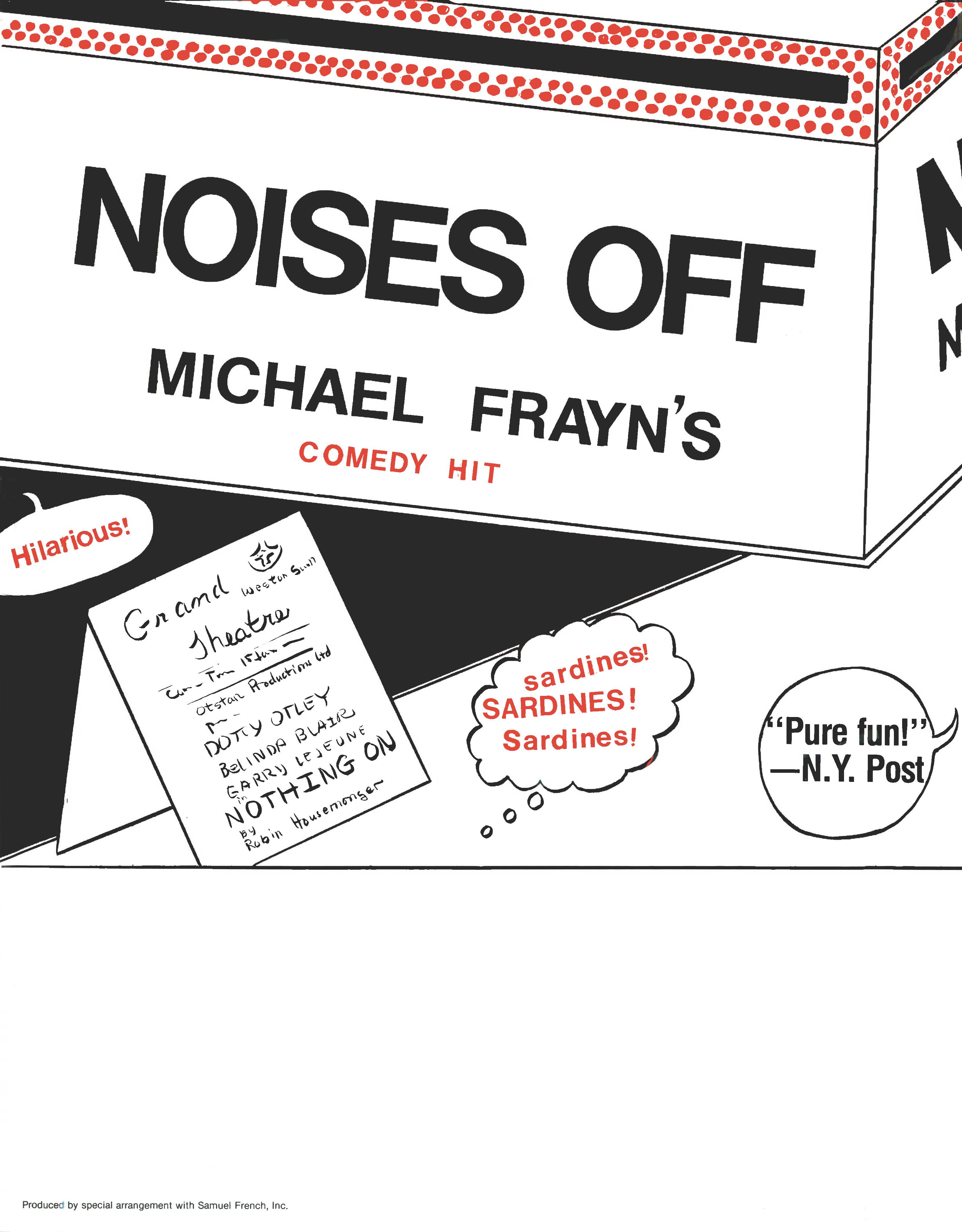 Picture for 'Noises Off' event