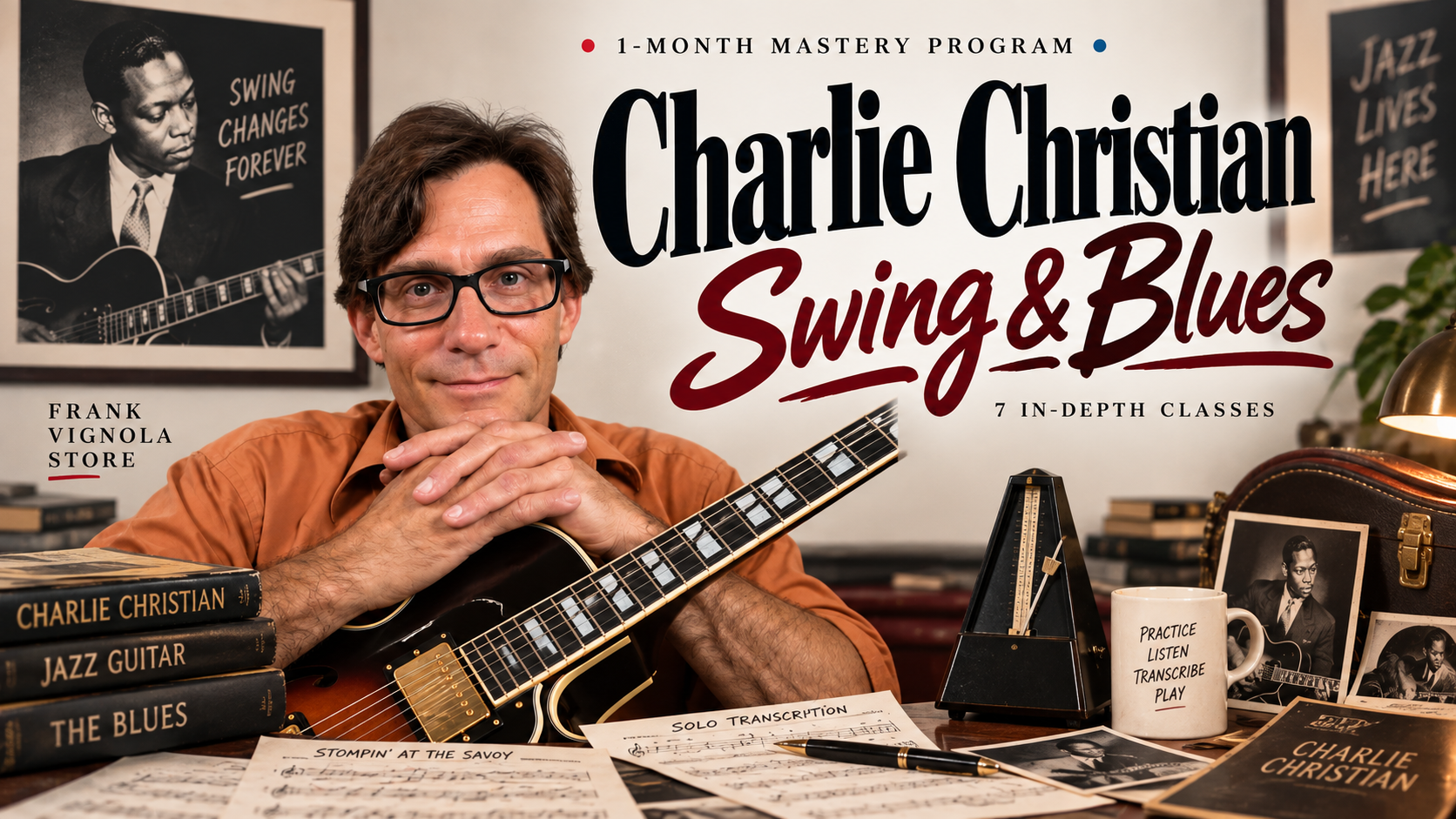 1 month mastery program building your jazz blues vocabulary 8 in depth classes