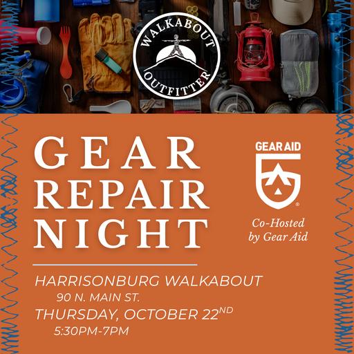 Gear Repair Night with Gear Aid