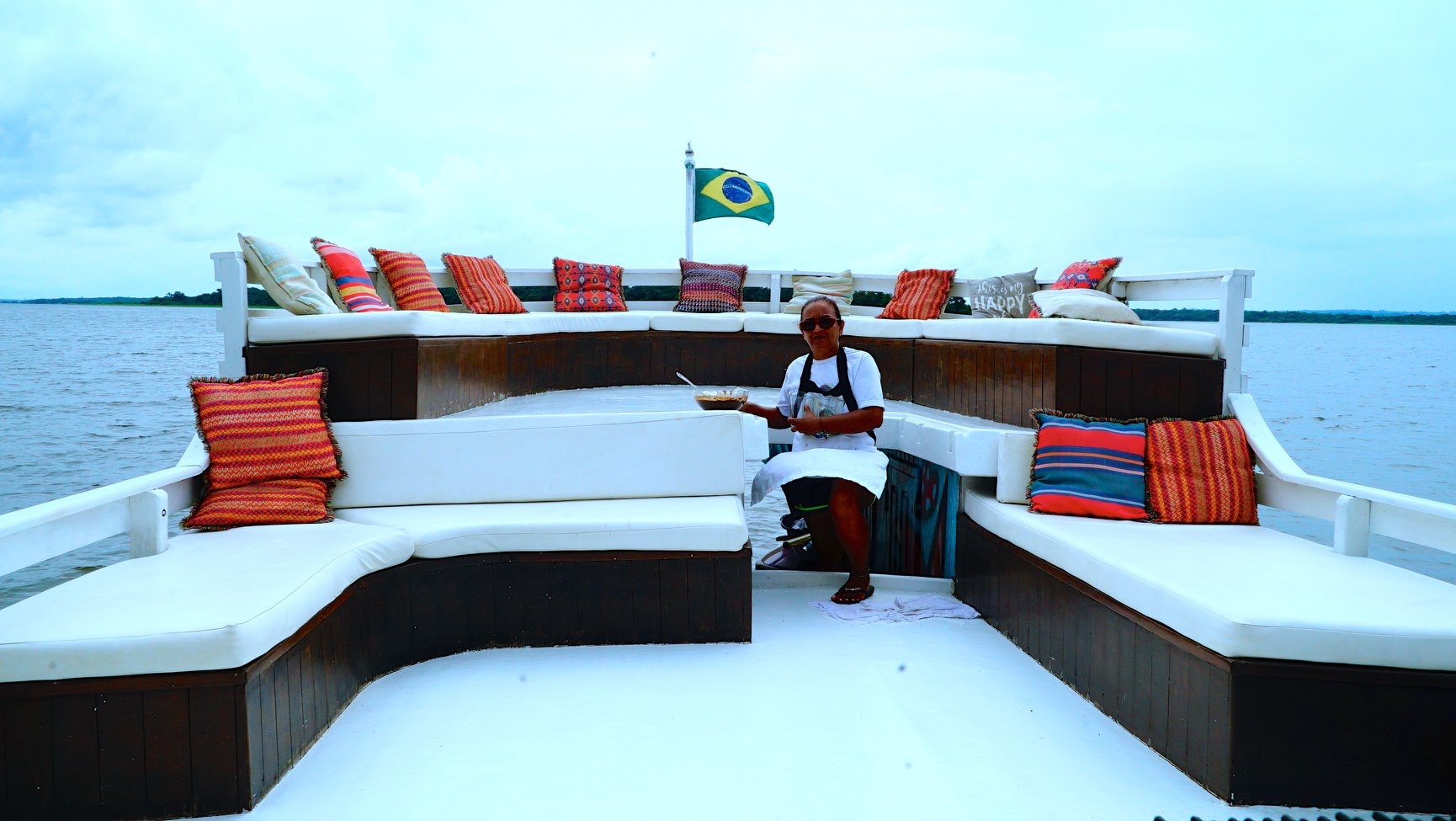 Interior do Barco Santarém Discus - Banheiro ou detalhes