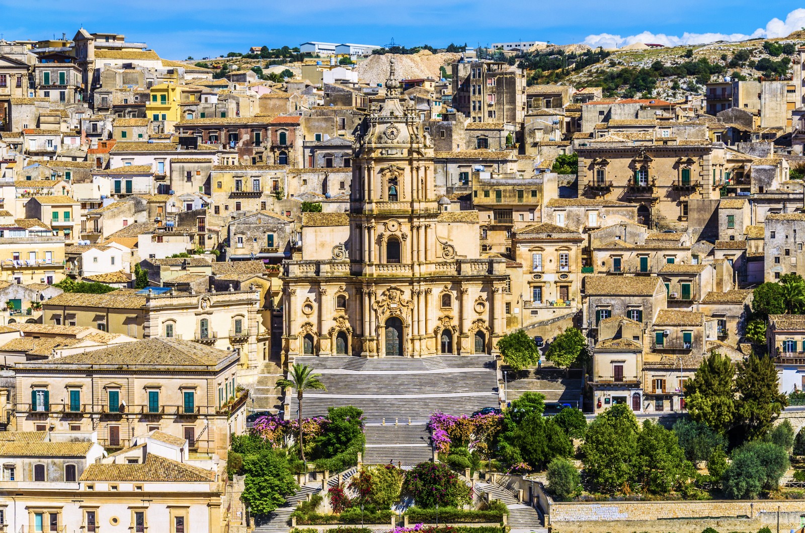 Modica — Cartello QR GetYourGuide Sicilia
