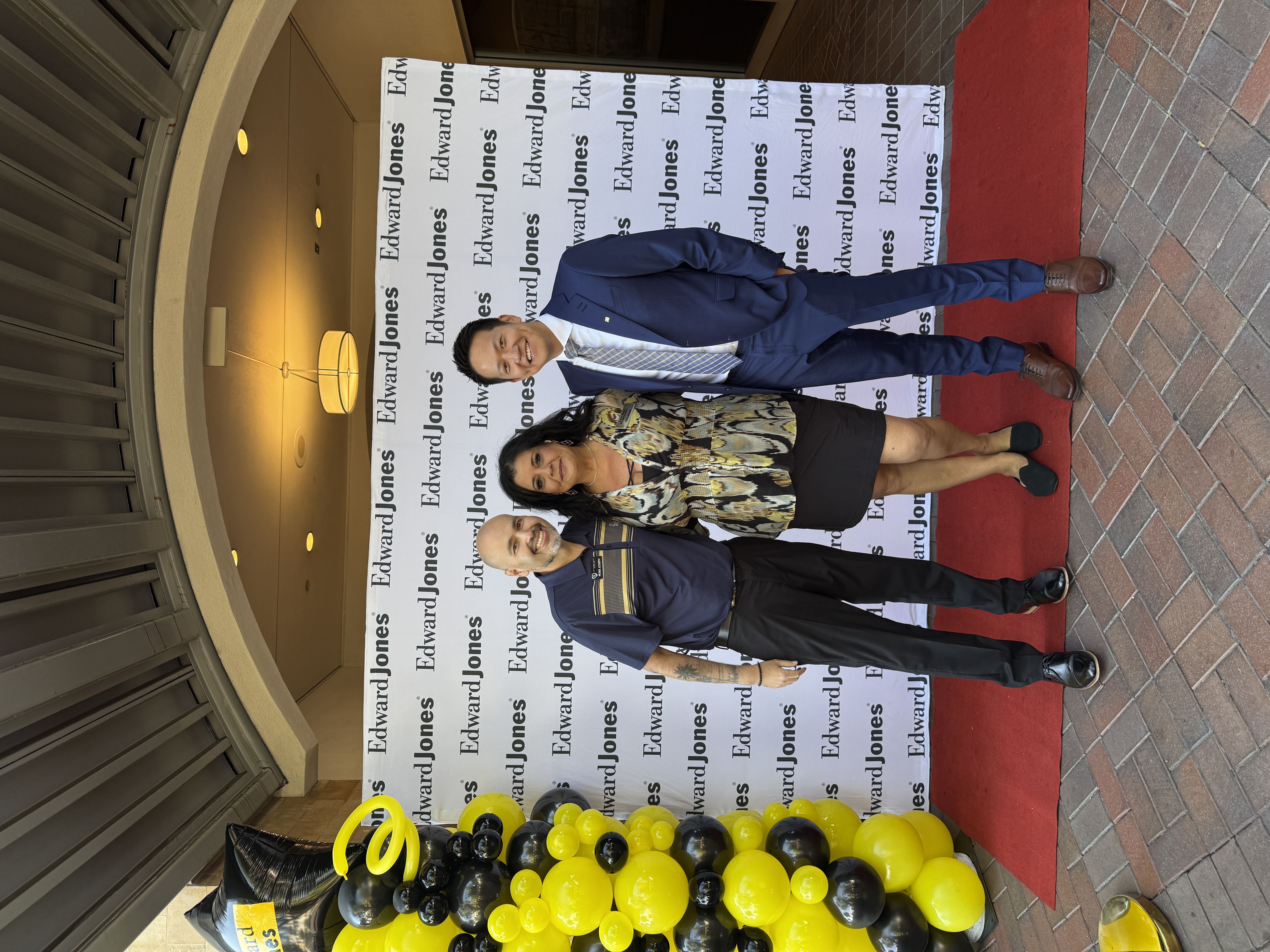 Supporting Local Businesses -Josh Sun, Edward Jones; Vola Rossi, Let's Party Entertainment