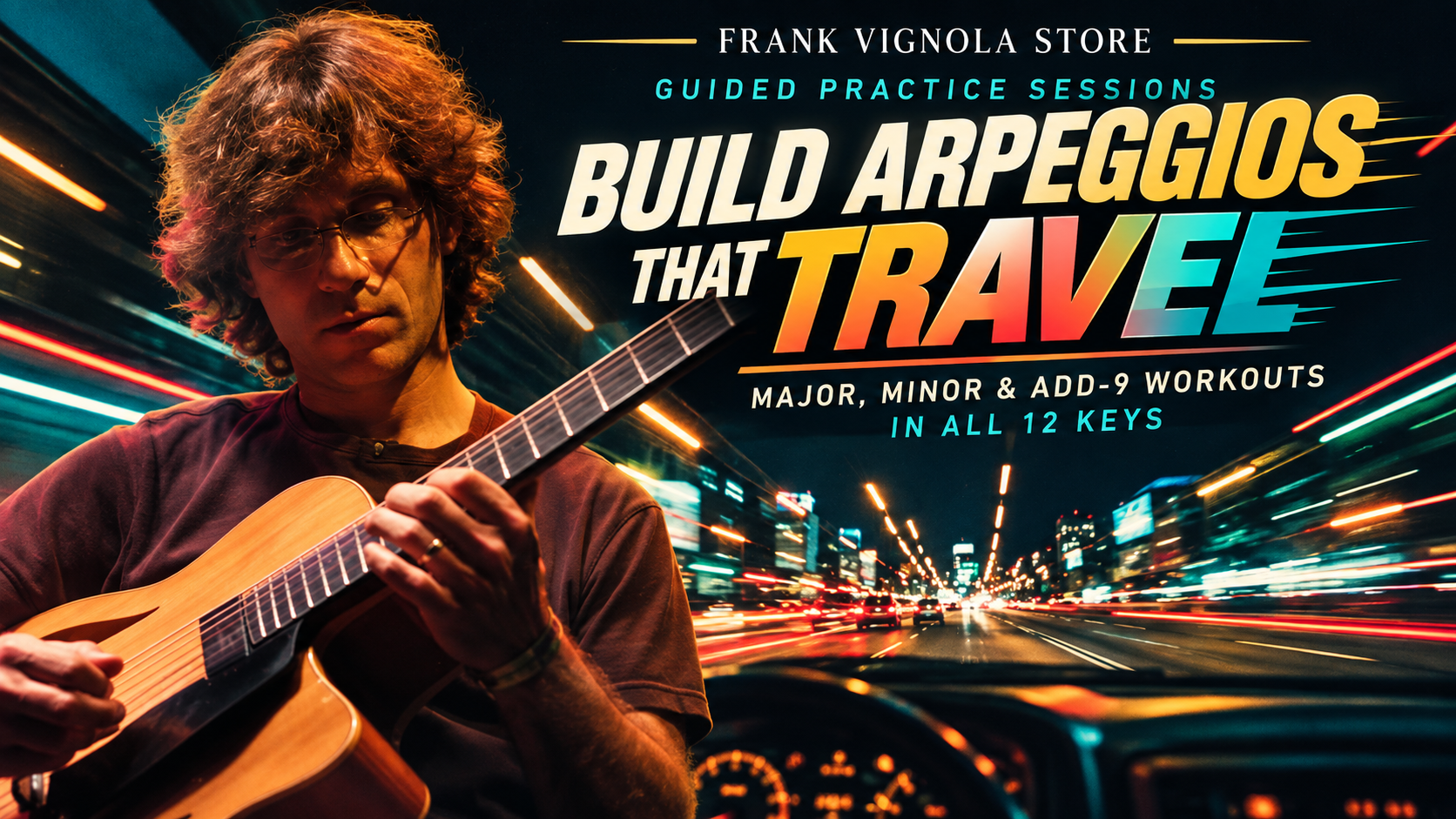 build arpeggios that travel