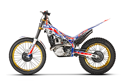 Beta trials bikes through the years