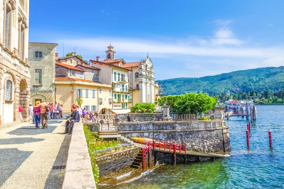 Stresa — Cartello QR GetYourGuide Piemonte