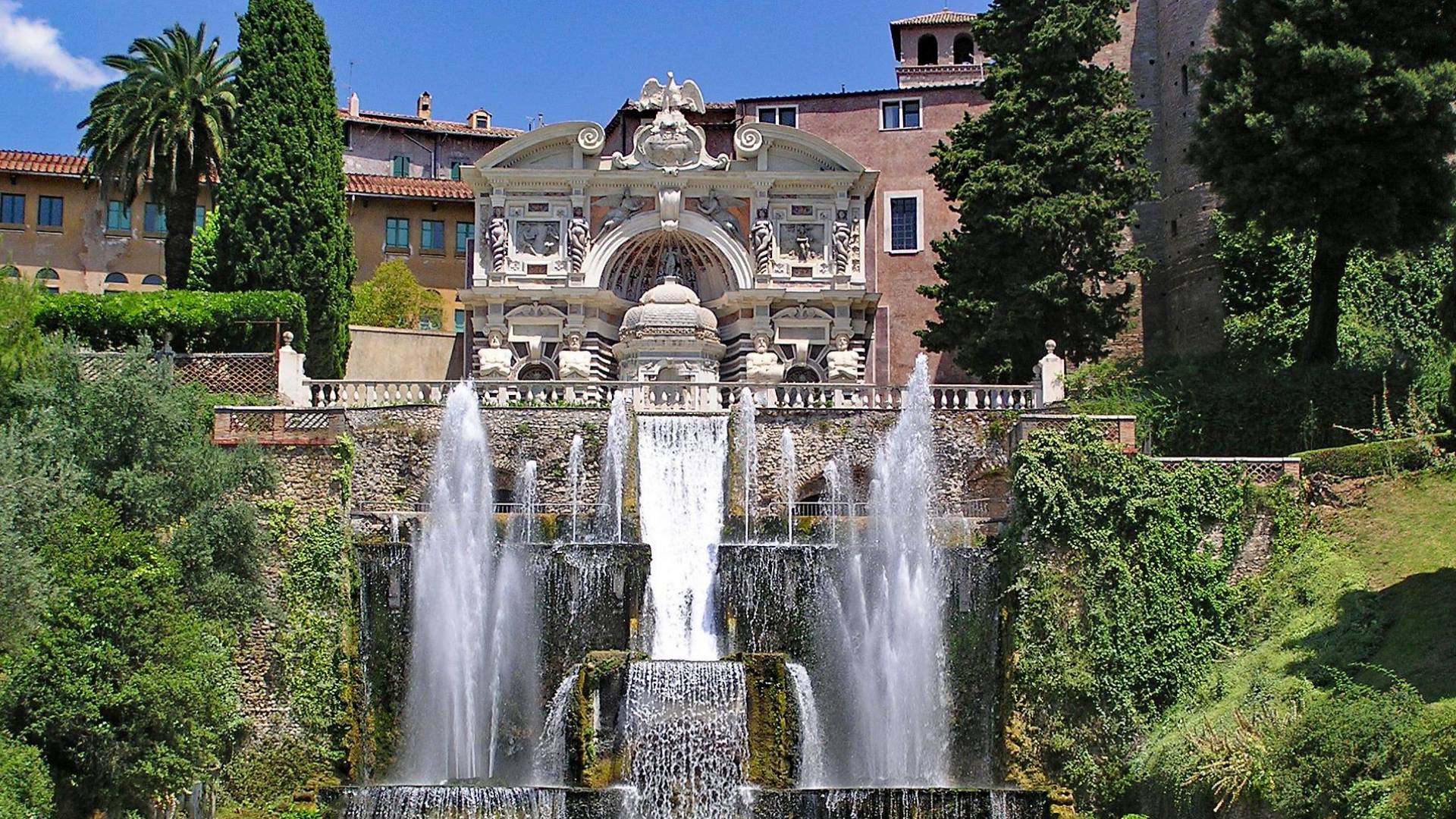 Tivoli — Cartello QR GetYourGuide Lazio
