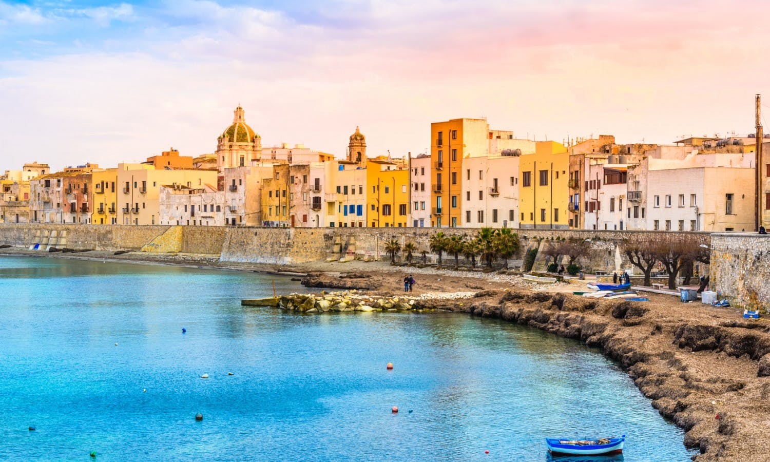 Trapani — Cartello QR GetYourGuide Sicilia