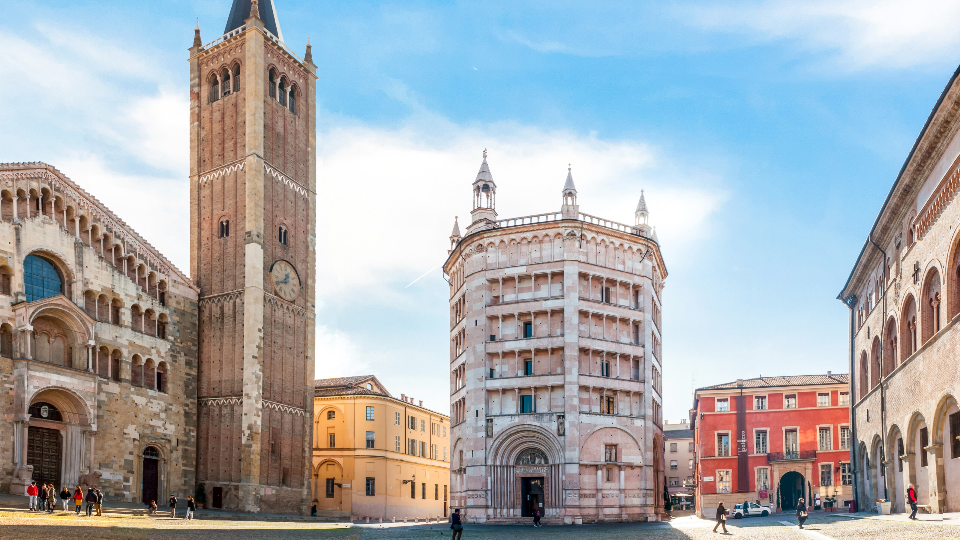 Parma — Cartello QR GetYourGuide Emilia Romagna