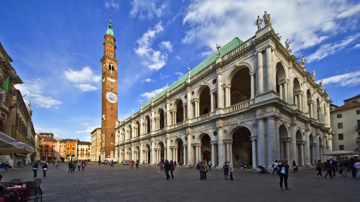 Vicenza — Cartello QR GetYourGuide Veneto