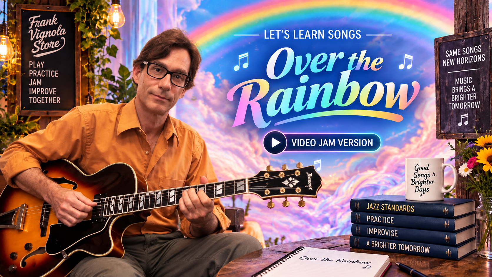 over the rainbow video jam dxfcnjjn