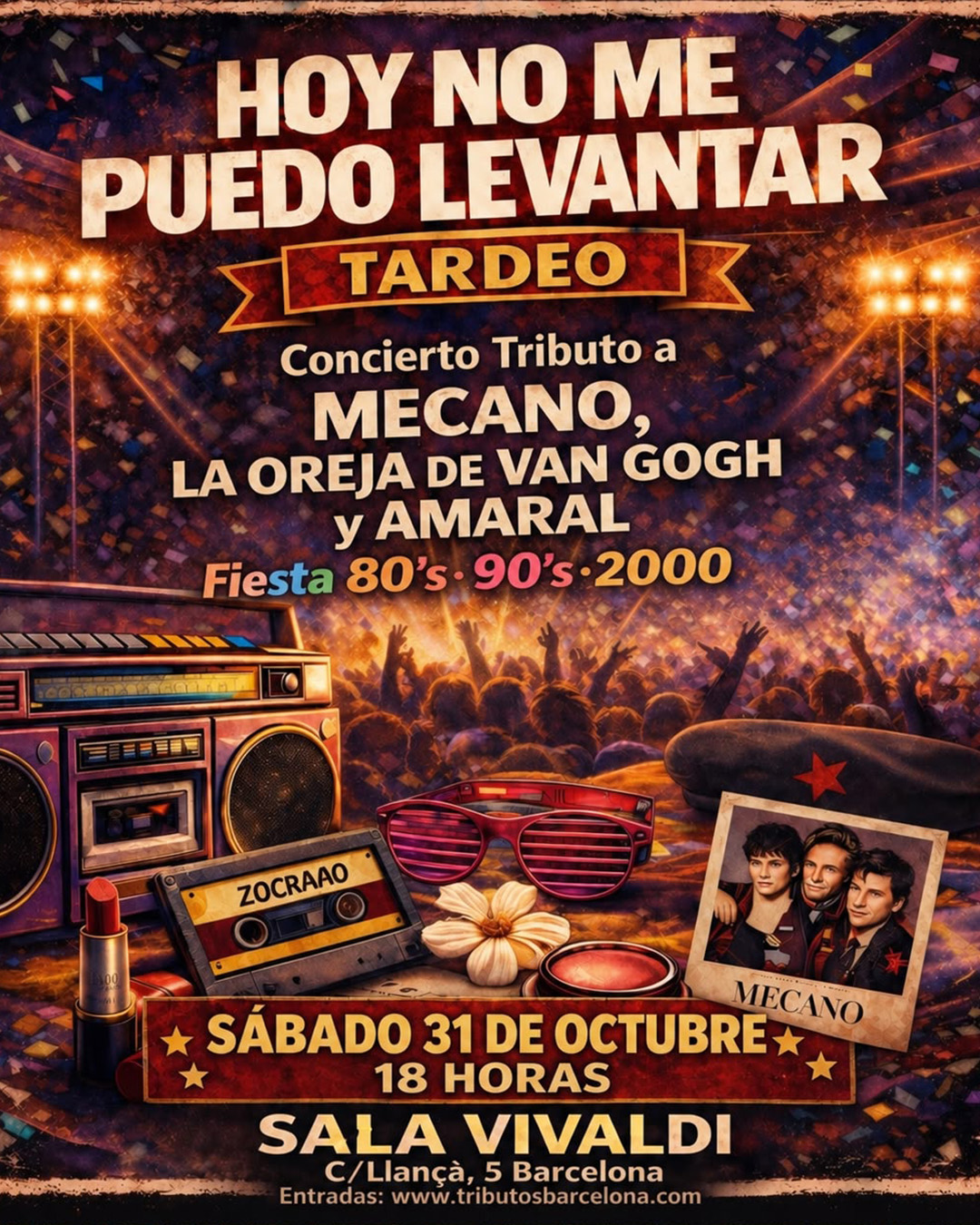 HOY NO ME PUEDO LEVANTAR