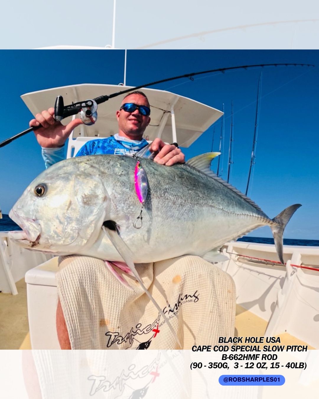 Cape Cod Special Slow Pitch Jigging Rods