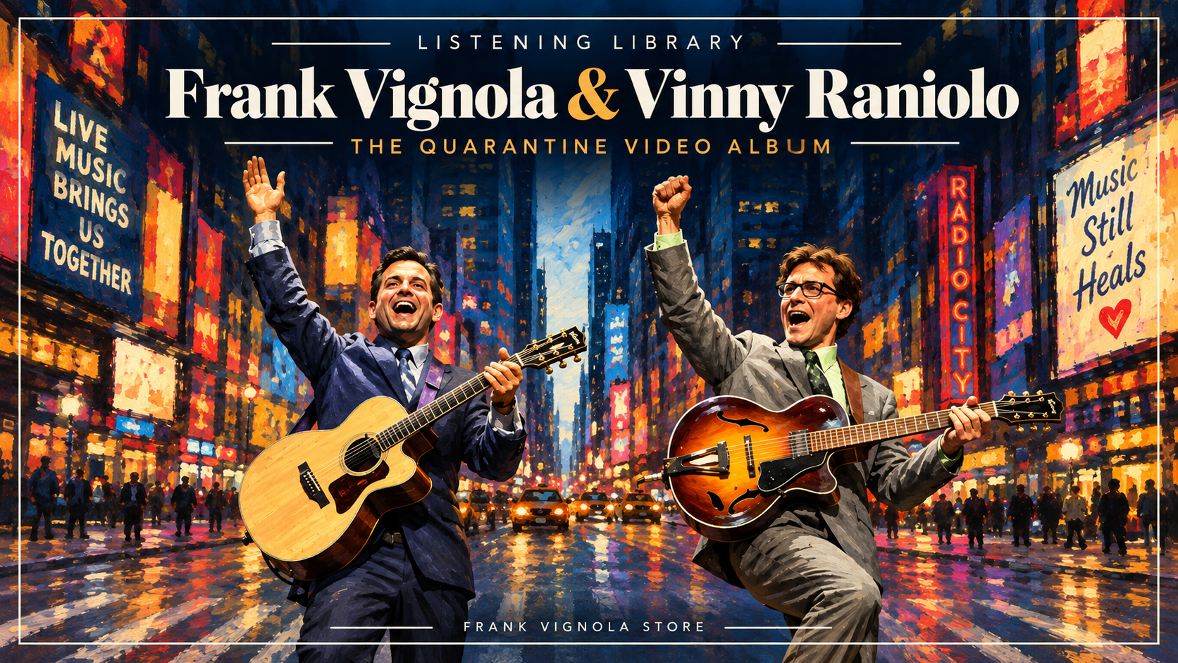 listening library frank vignola vinny raniolo 13 song audio video album
