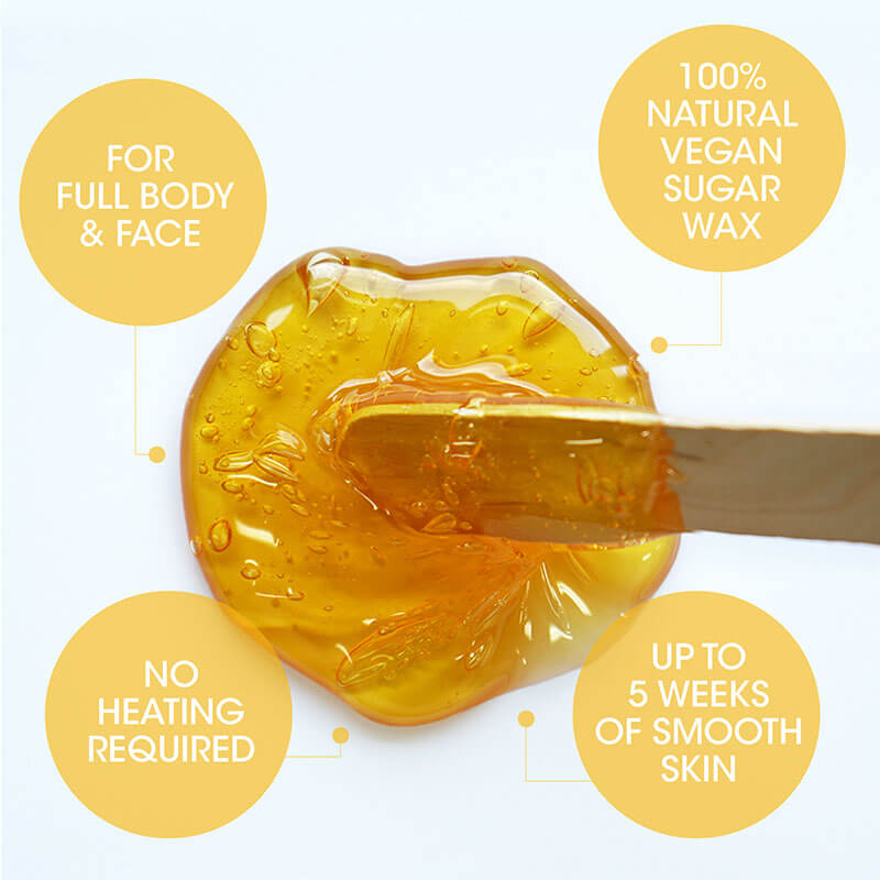 Nads Natural Hair Removal Sugar Wax Kit