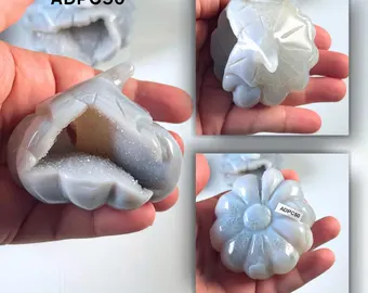 Anna review of Druzy Agate Pumpkin Carving