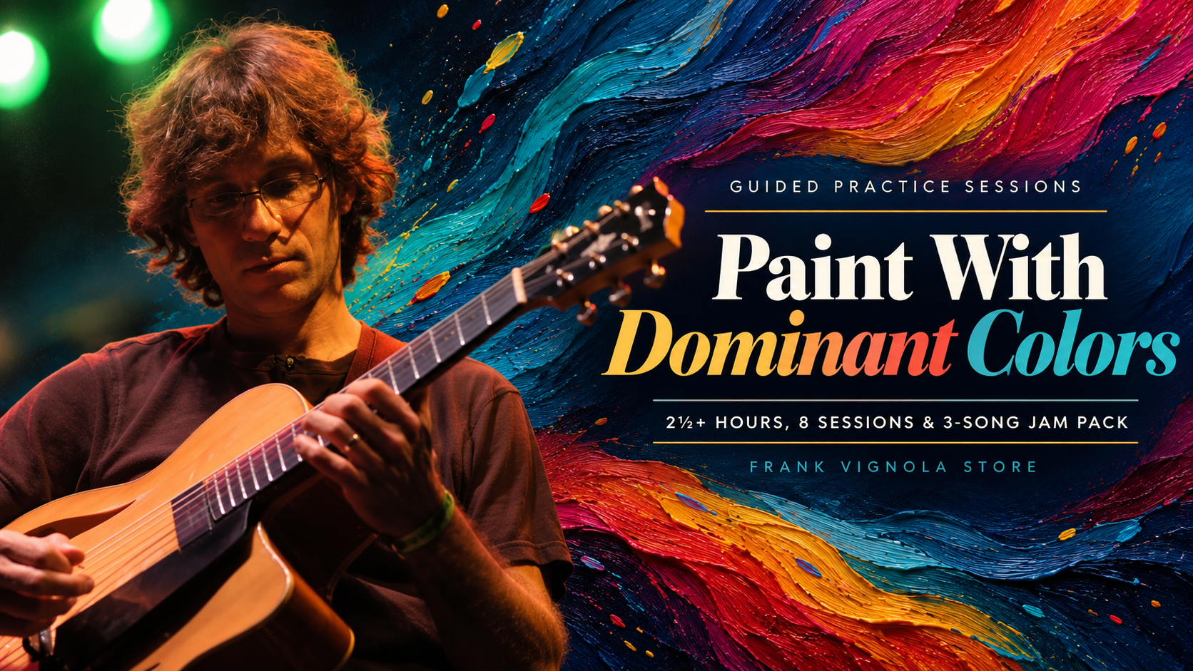 paint with dominant colors 2 hours 8 sessions