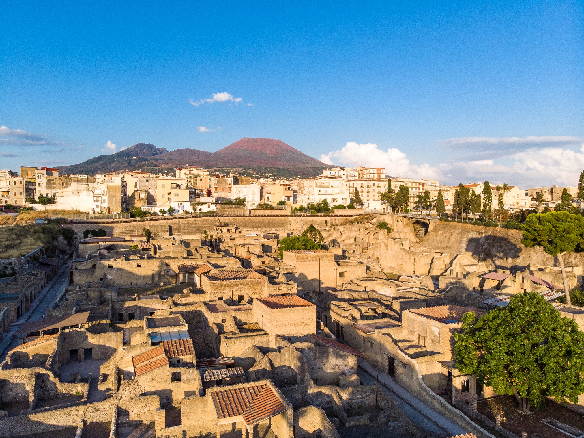 Ercolano — Cartello QR GetYourGuide Campania