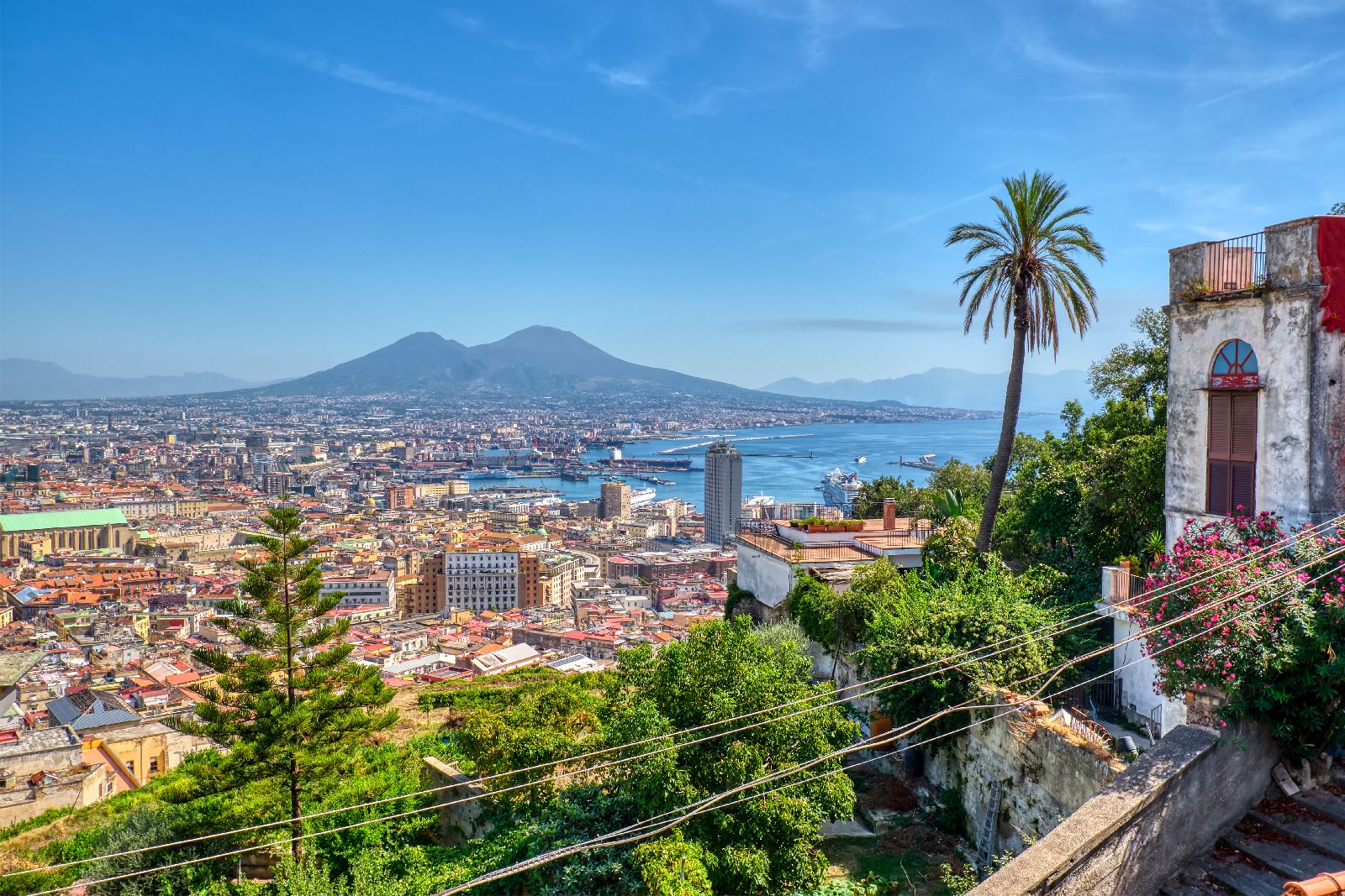 Napoli — Cartello QR GetYourGuide Campania
