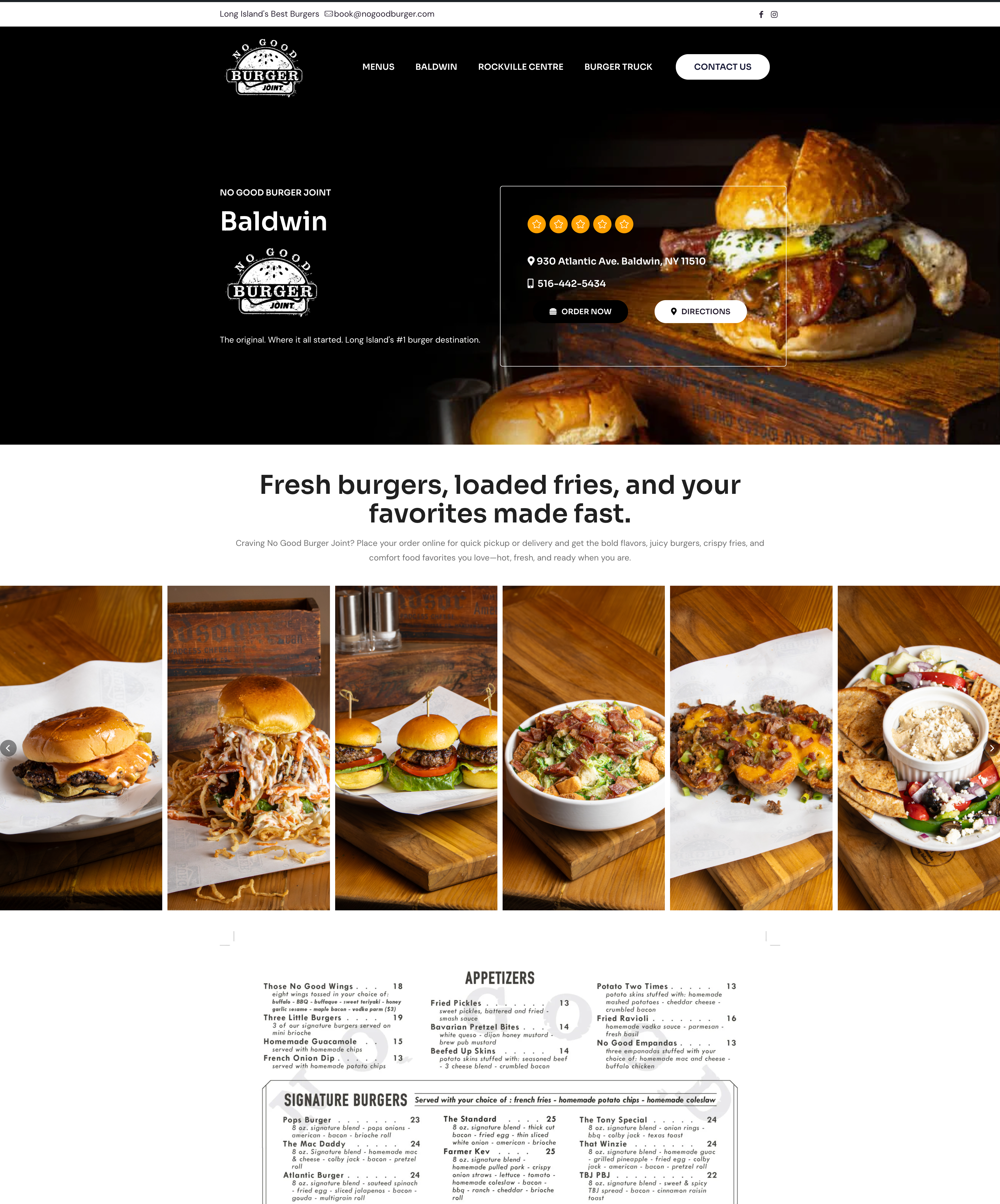 No Good Burger Joint