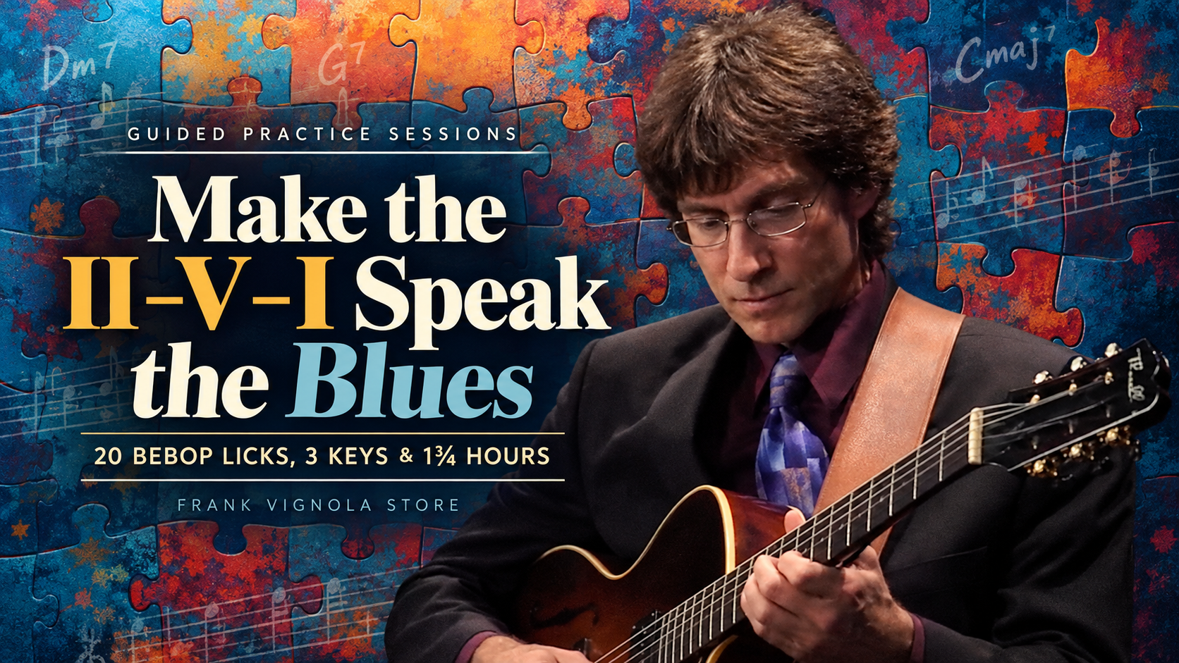 make the iivi speak the blues 20 bebop licks 3 keys 1 hours