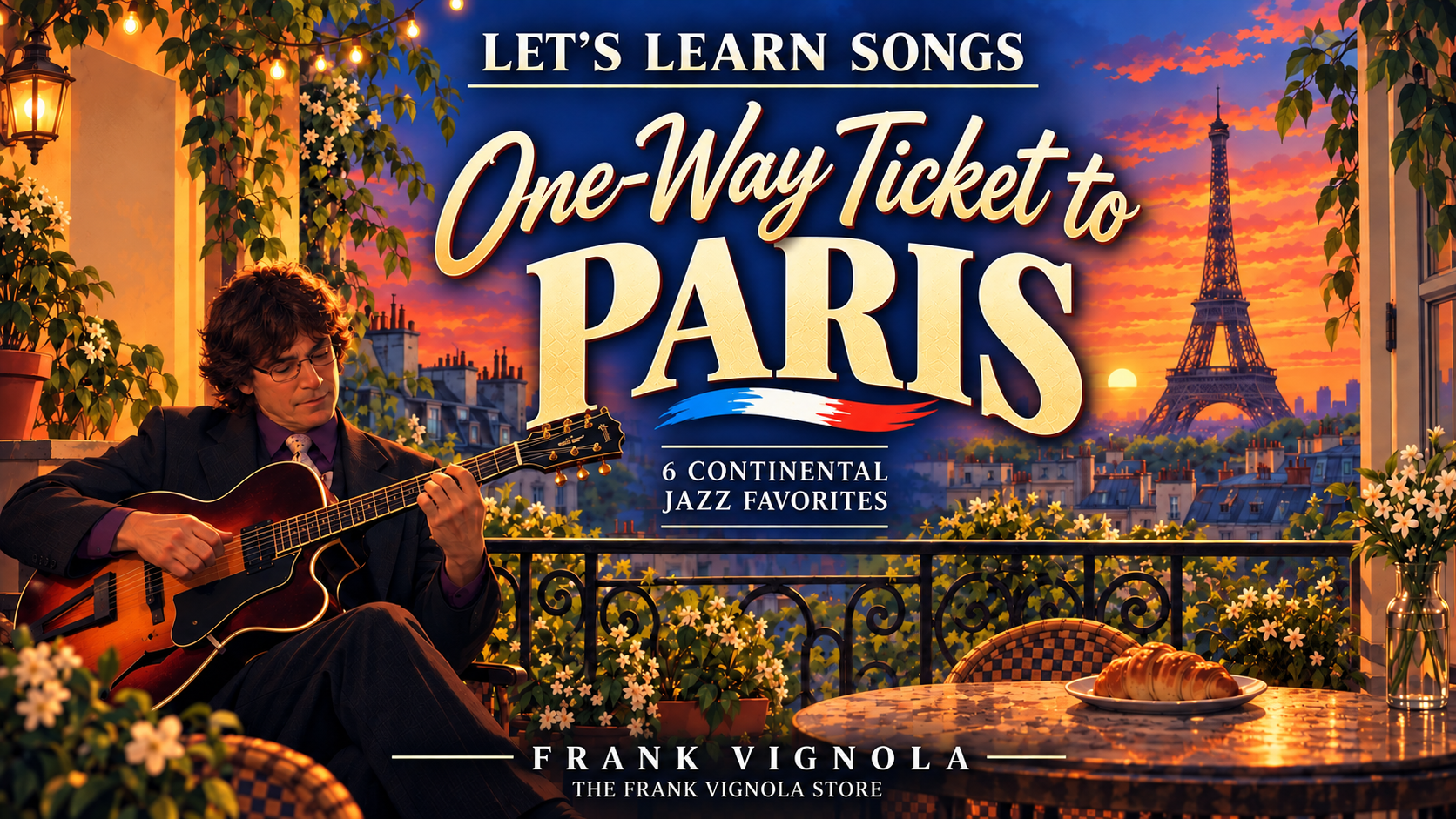 lets learn songs video jam pack one way ticket to paris 6 continental jazz favoriteswrbvniw