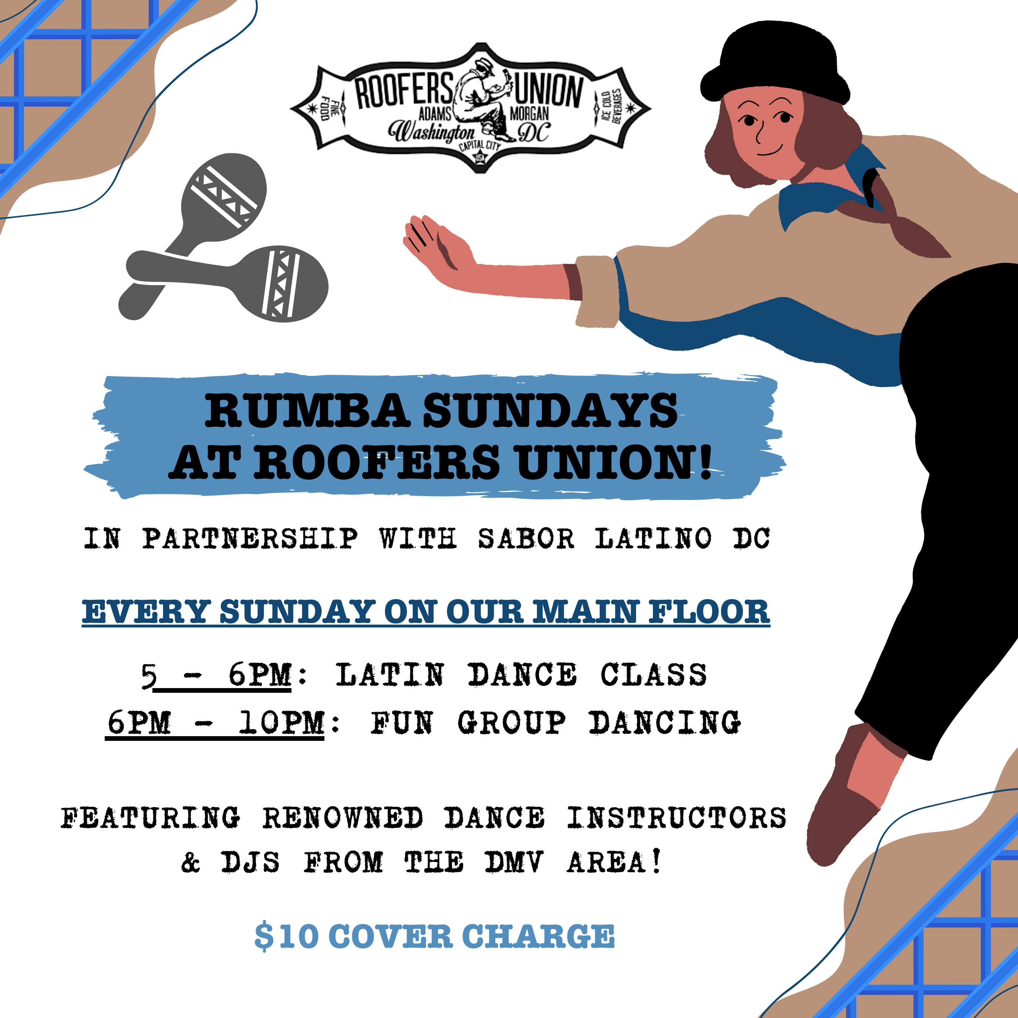 RUMBA SUNDAYS AT ROOFERS