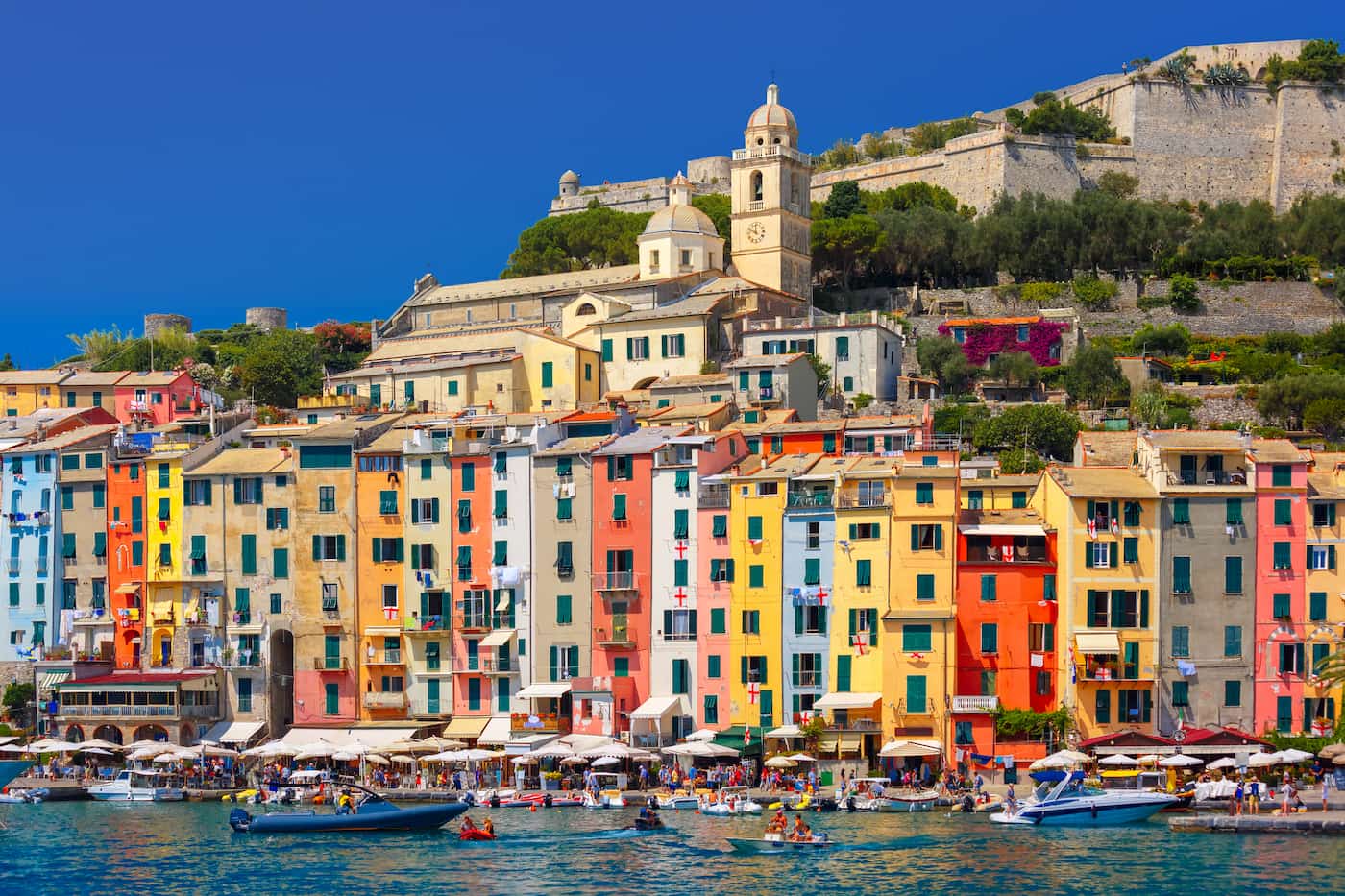 PortoVenere — Cartello QR GetYourGuide Liguria