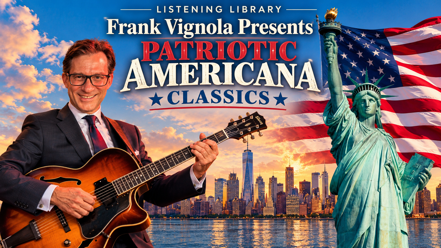 listening library frank vignola presents patriotic americana classics