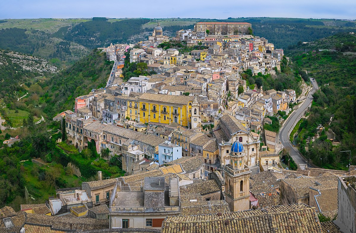 Ragusa e Ibla — Cartello QR GetYourGuide Sicilia