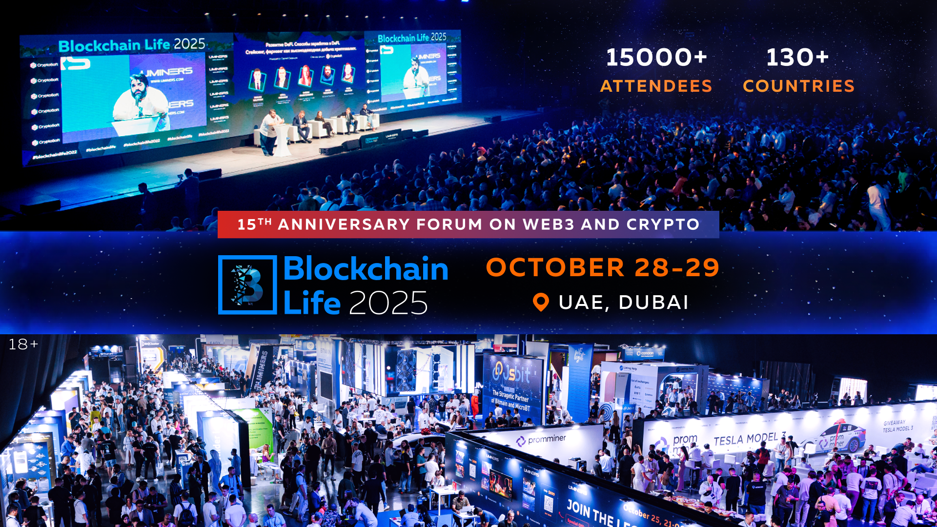 Picture for 'CEO Clubs Partner Event: 15th Anniversary Blockchain Life Forum in Dubai' event