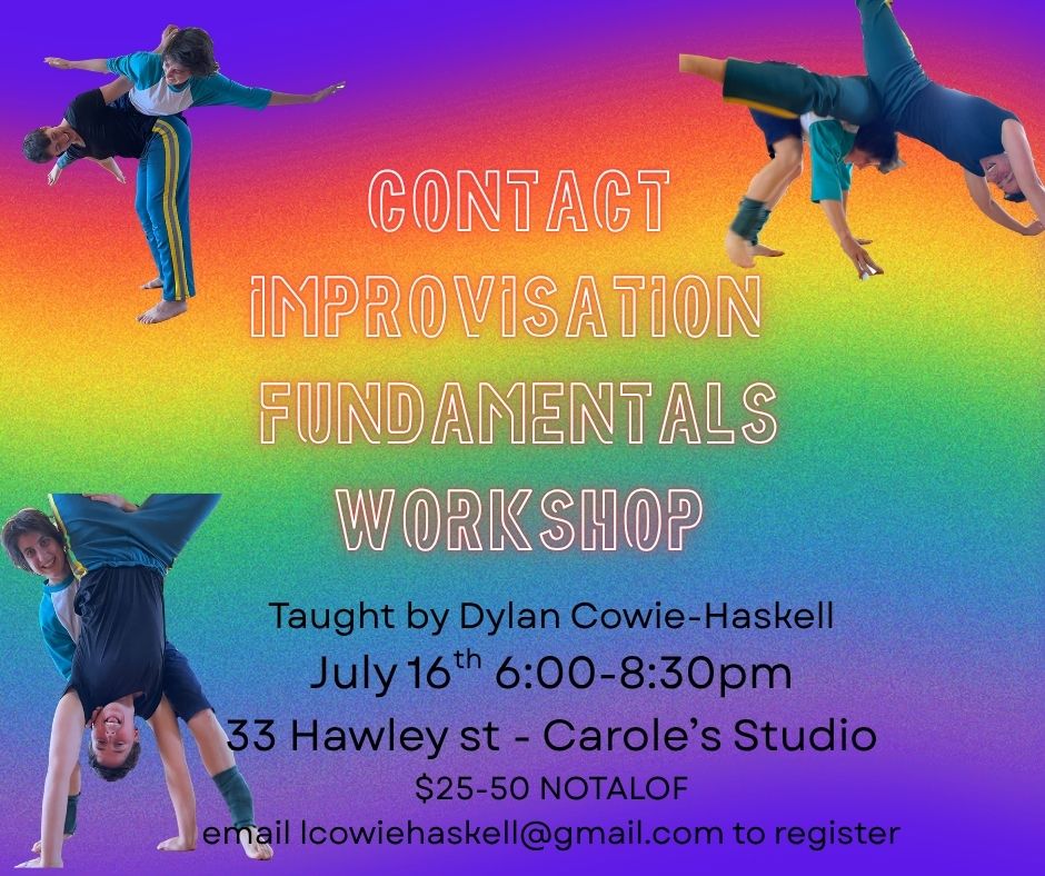 Contact Improvisation Fundamentals Workop