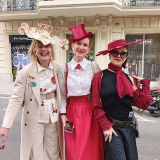 Stephen Jones Millinery SS25 'The Curve: Constantin, Azzedine