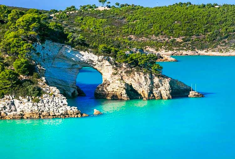 Gargano — Cartello QR GetYourGuide Puglia