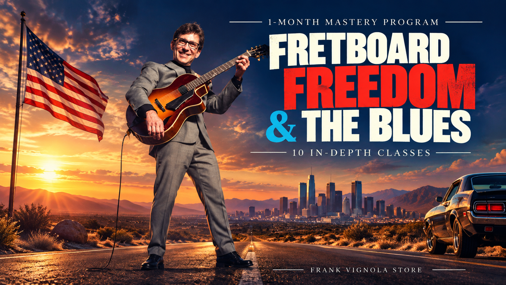 1 month mastery program charlie christian swing blues 7 in depth classes
