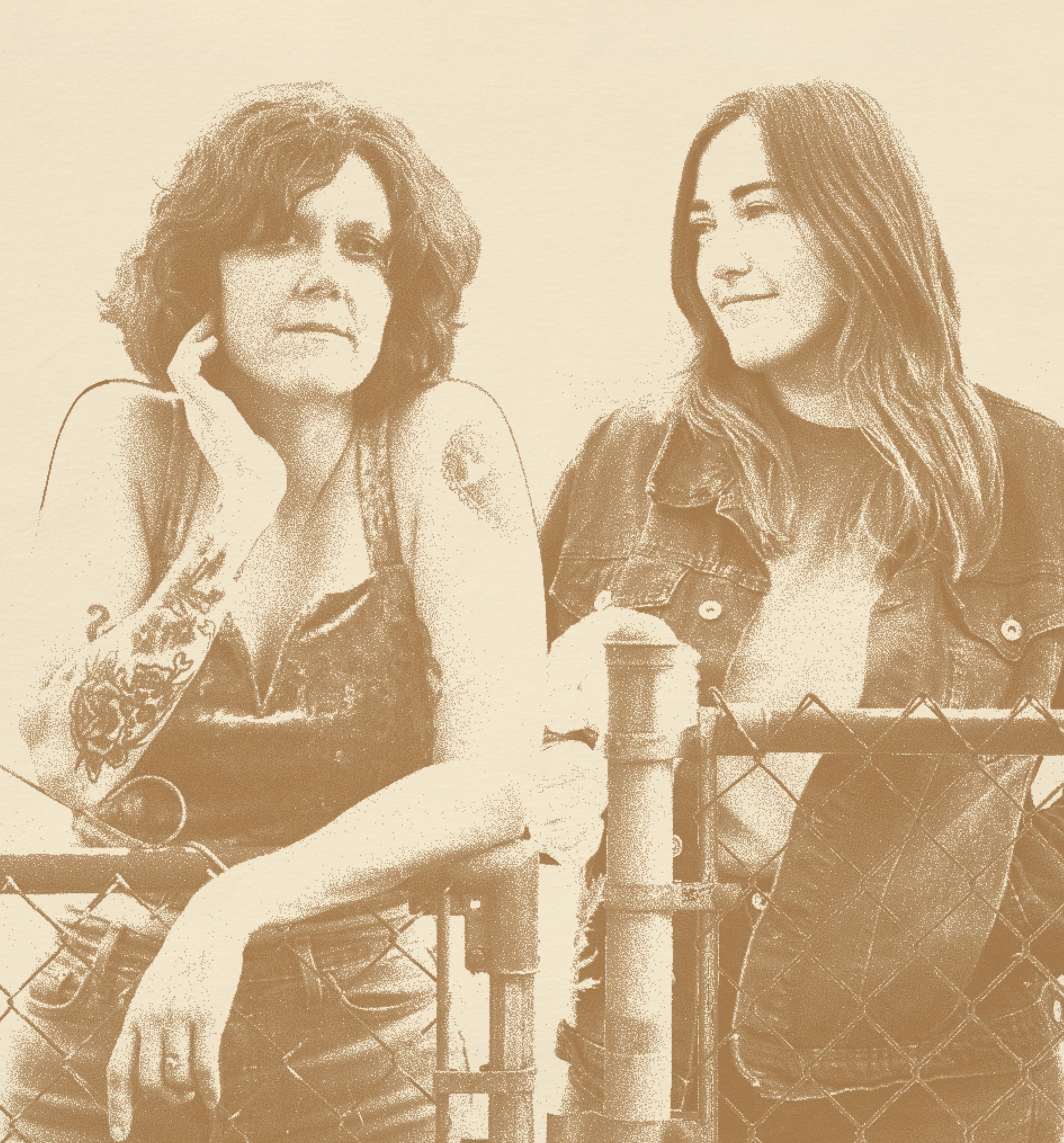 Margo Cilker and Lilly Hiatt