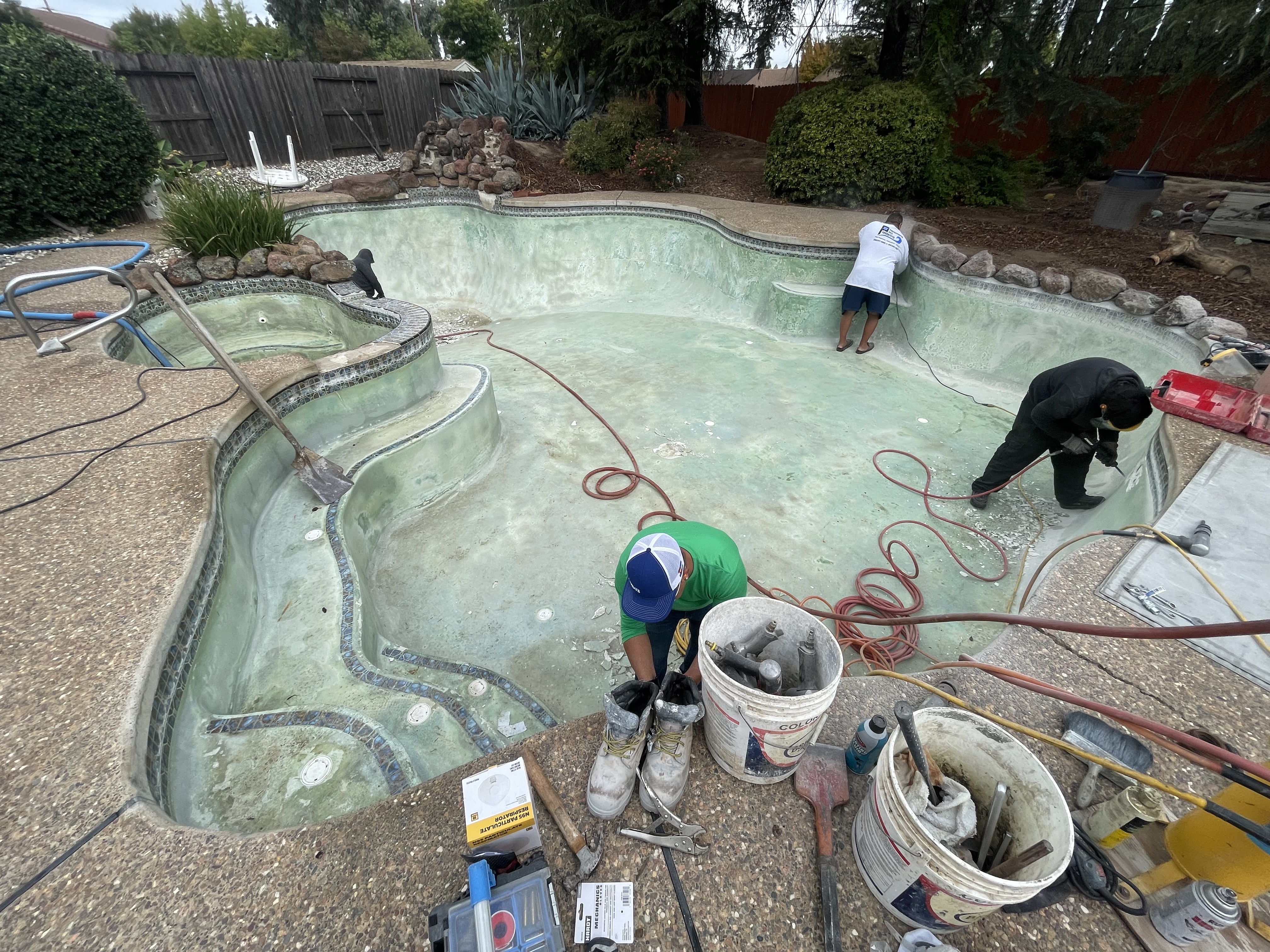 Pool remodeling Sacramento