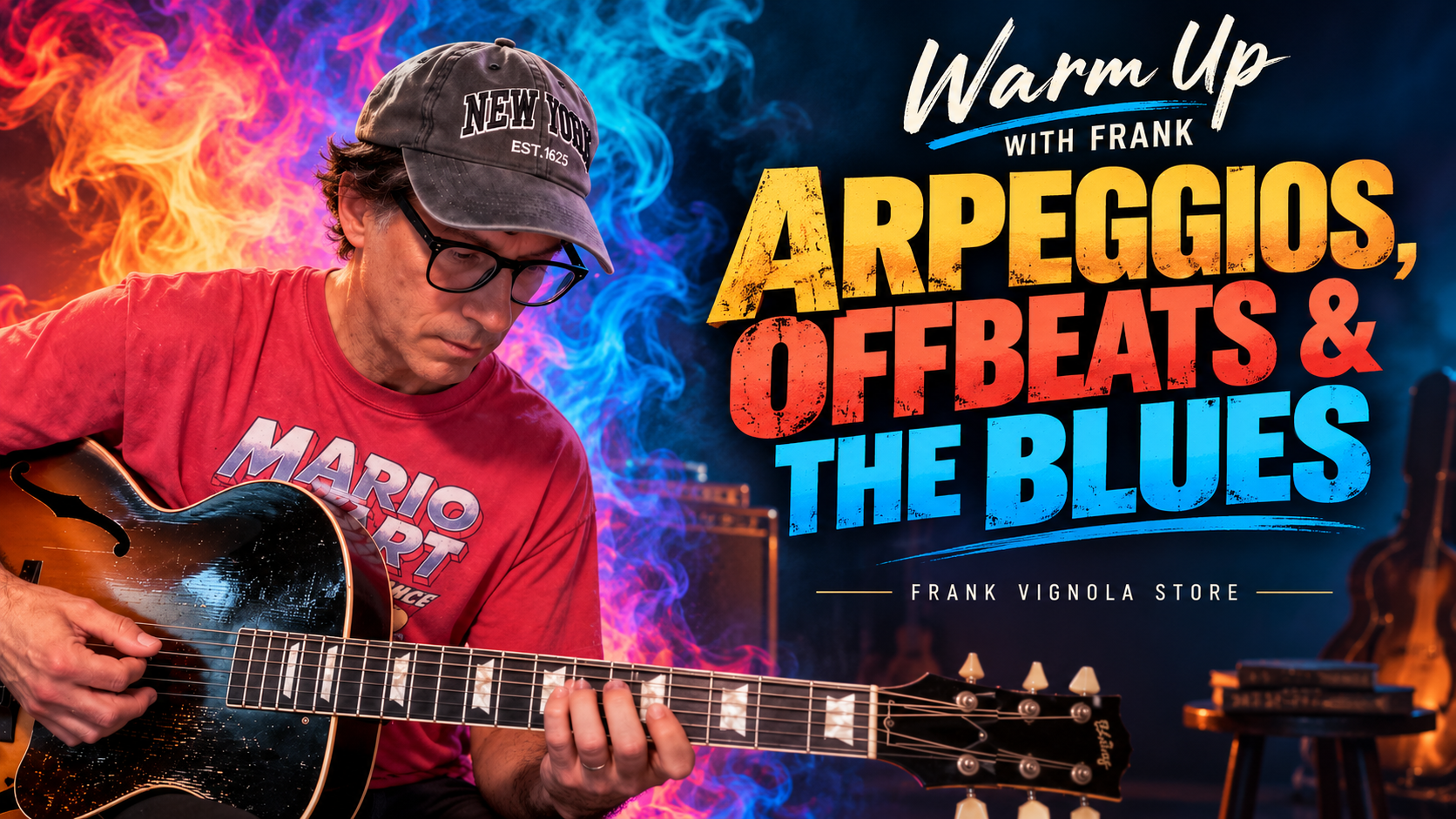 warm up with frank arpeggios offbeats the blues