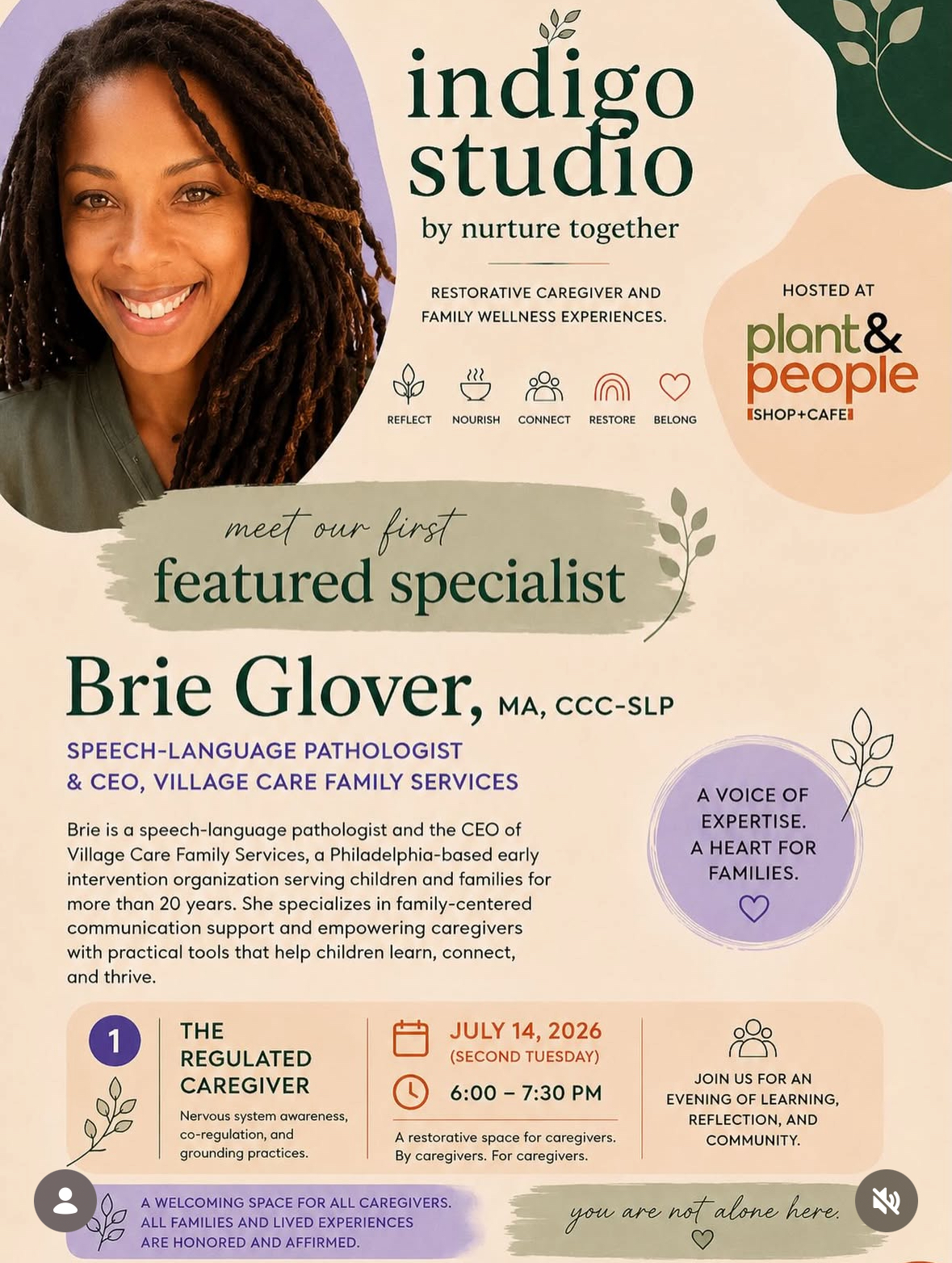 The Regulated Caregiver - Tuesday, July 14 at 10:00 PM at Plant and People in West Powelton, Philadelphia
