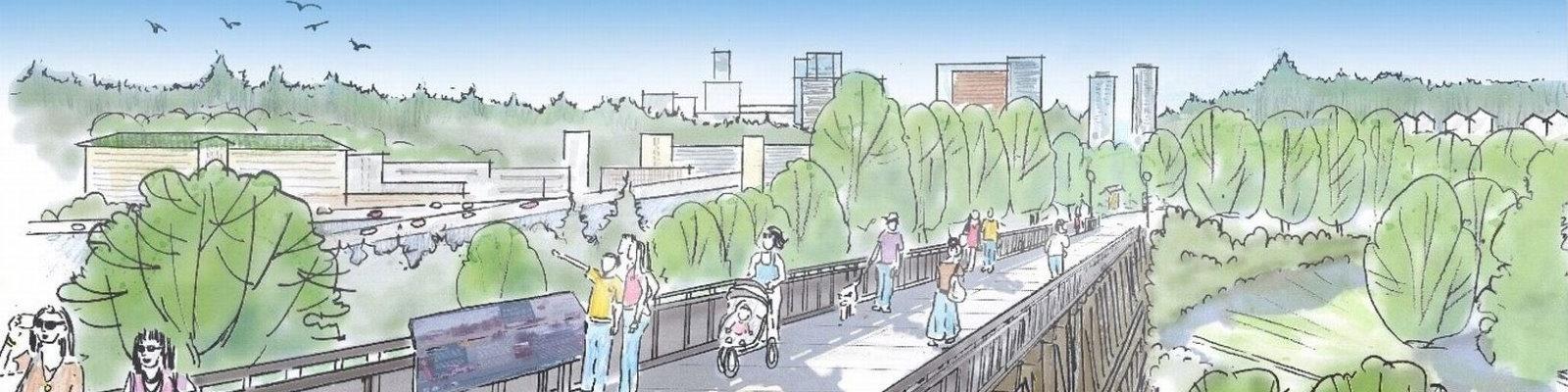 Advanced Grand Connection and Eastrail I-90 crossing priorities